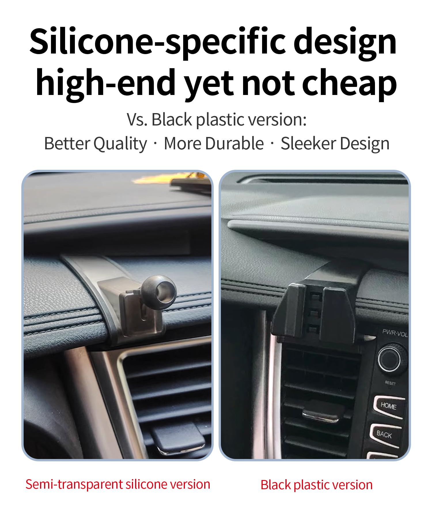 Maserweller Car Phone Holder For Toyota Highlander 2014 2015 2016 2017 2018 2019 Accessories, 360 Rotation Phone Mount Compatibl