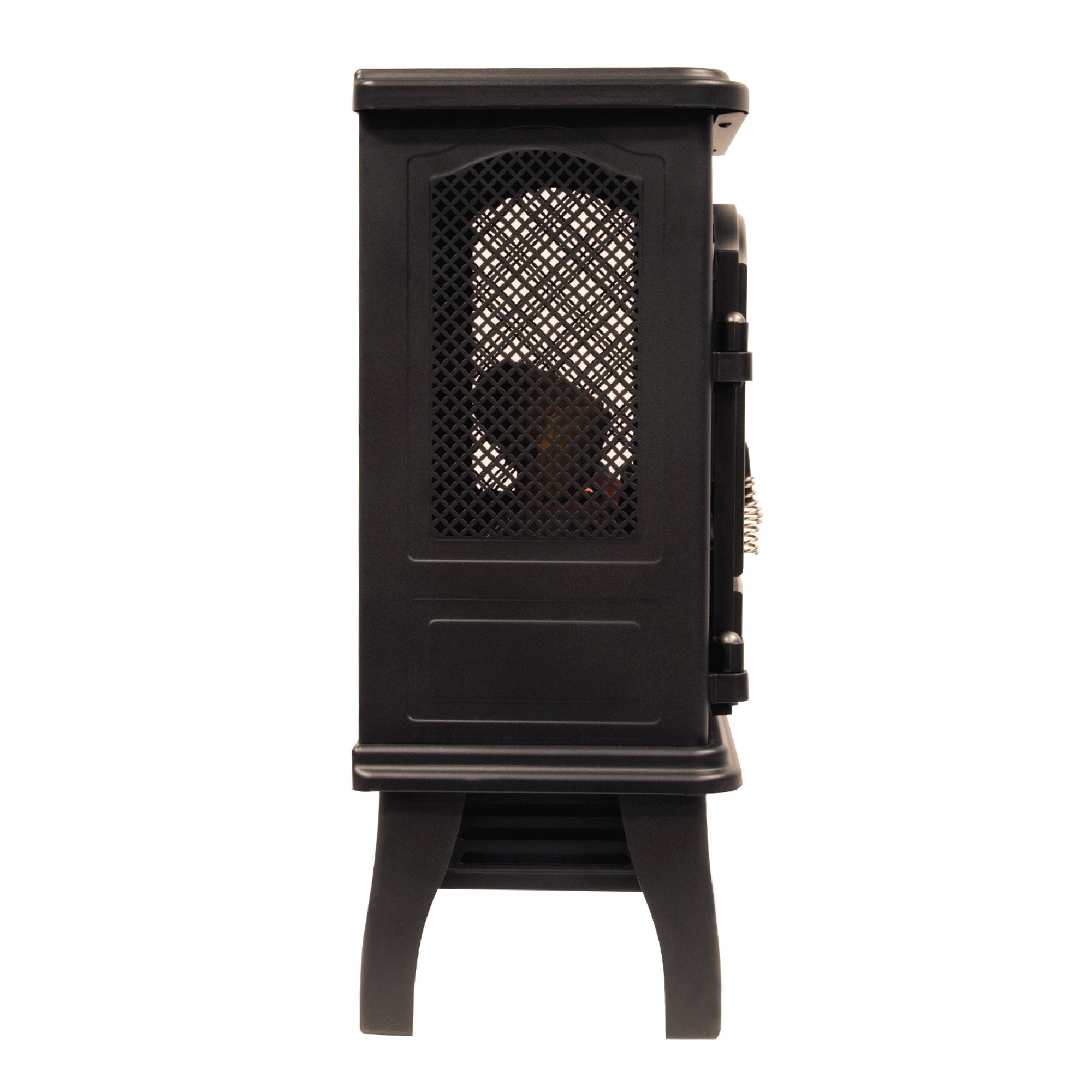 Duraflame 3D Infrared Quartz Electric Fireplace Stove Heater, Black