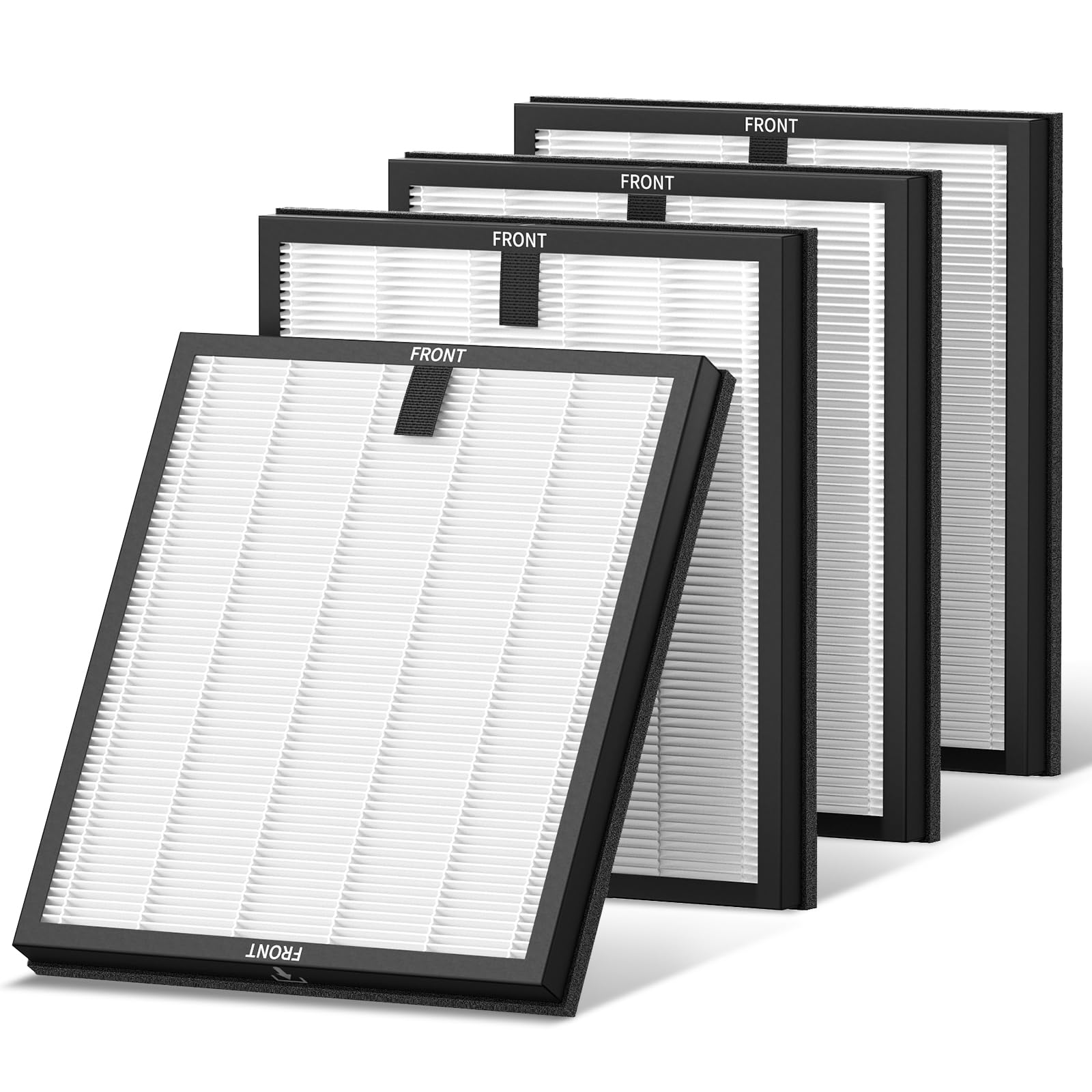 4 Pack Hy4866 Replacement Filters For Morento/Westhey Hy4866 Air Purifier And Yiou M1 Air Purifier, 3 In 1 H13 True Hepa Filter