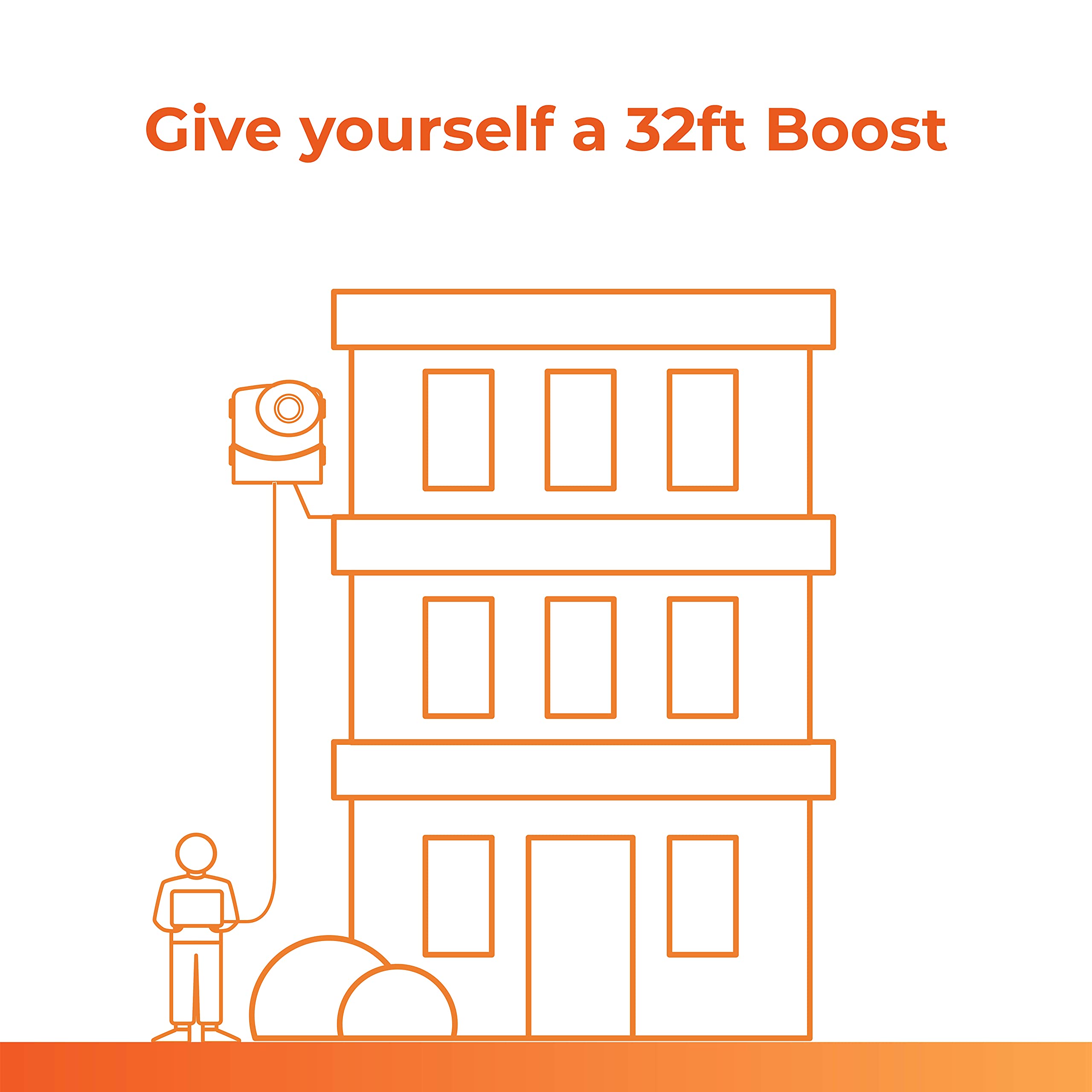 Brinno Bcc2000 Plus Construction Camera Bundle   Includes: Full Hd Tlc2000 Time Lapse Camera, 32 Ft Extender For Laptop/Tablet, Clamp Mount & Waterproof Case   1 Year Battery   2 Pack