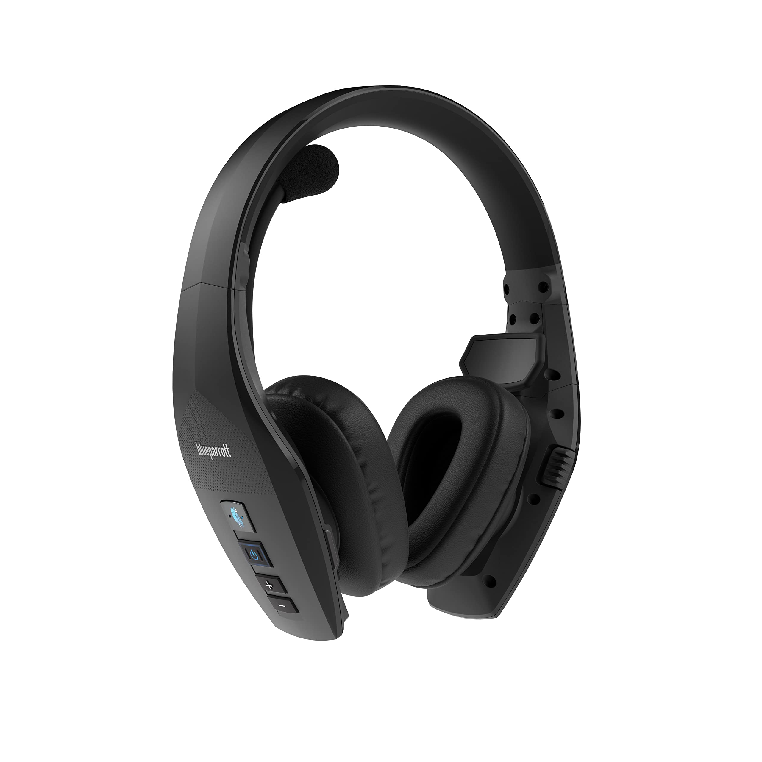 Blueparrott S650 Xt Bluetooth   2 In 1 Convertible Stereo To Mono Headset With Activated Noise Cancellation Extended Wireless Ra
