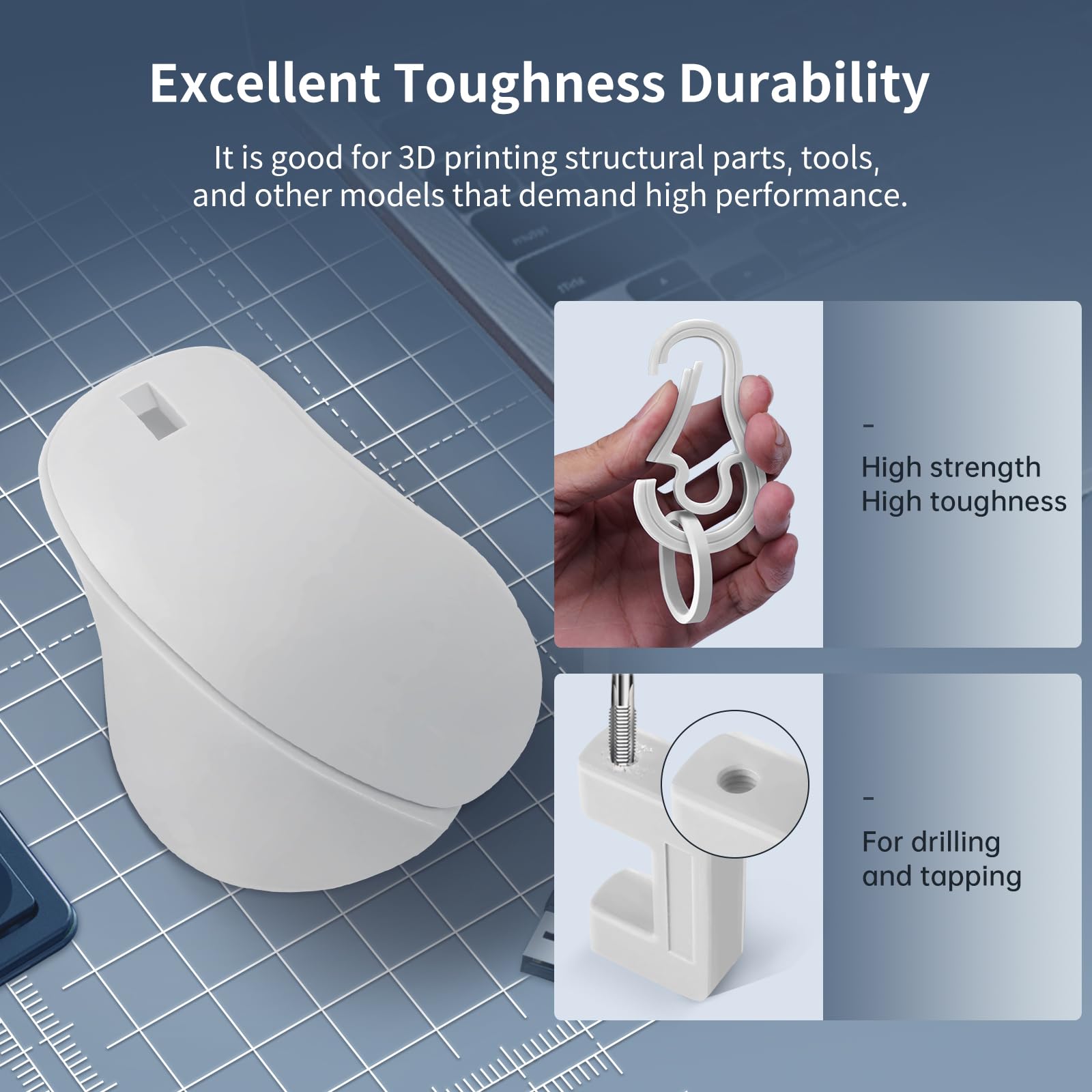 Anycubic Water Washable Abs Like 3D Printer Resin, High Toughness And Durability, High Precision And Easy To Post Process, Low O