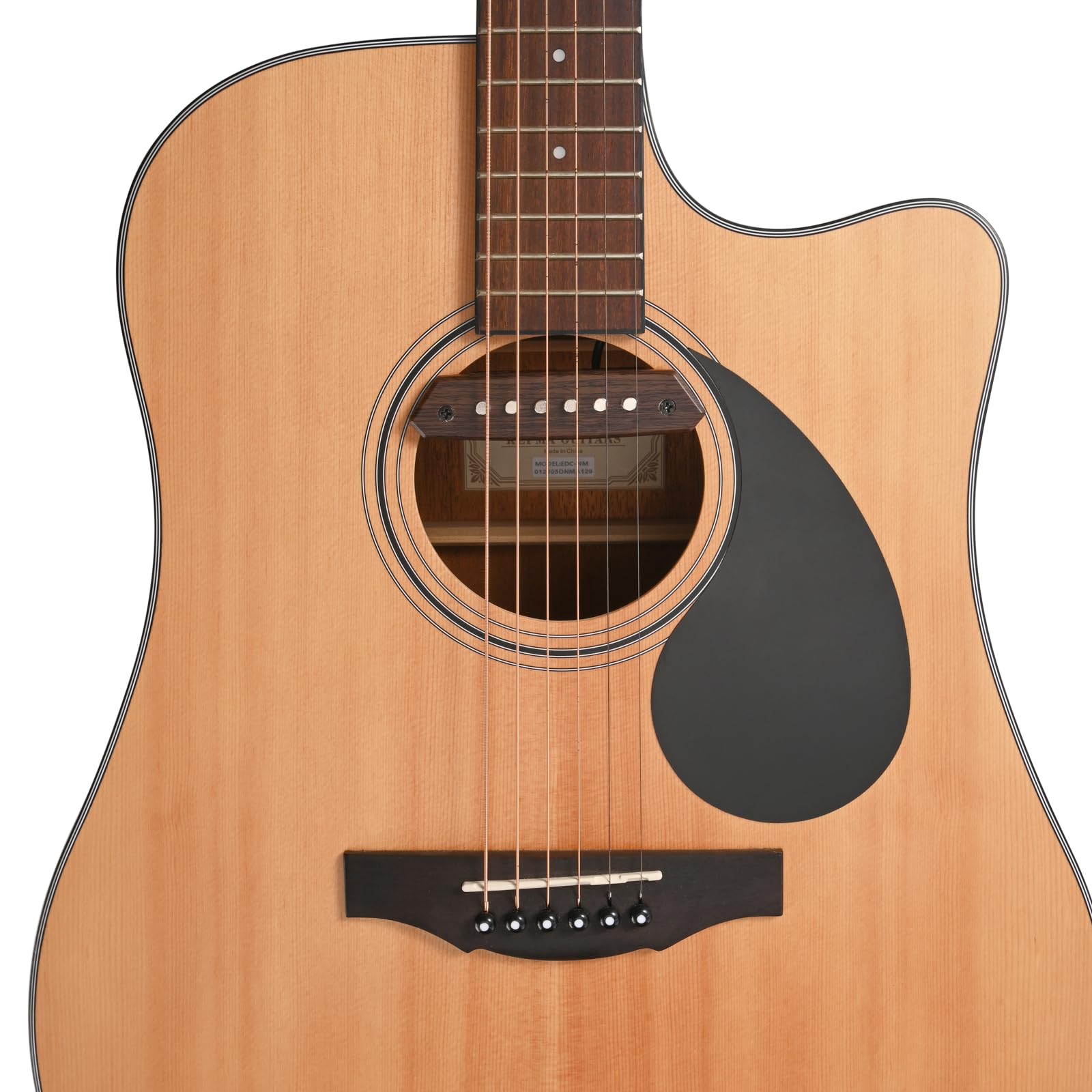 Acoustic Guitar Pickup Passive Megnetic Soundhole Pickup With Humbucker Volume Timbre Control