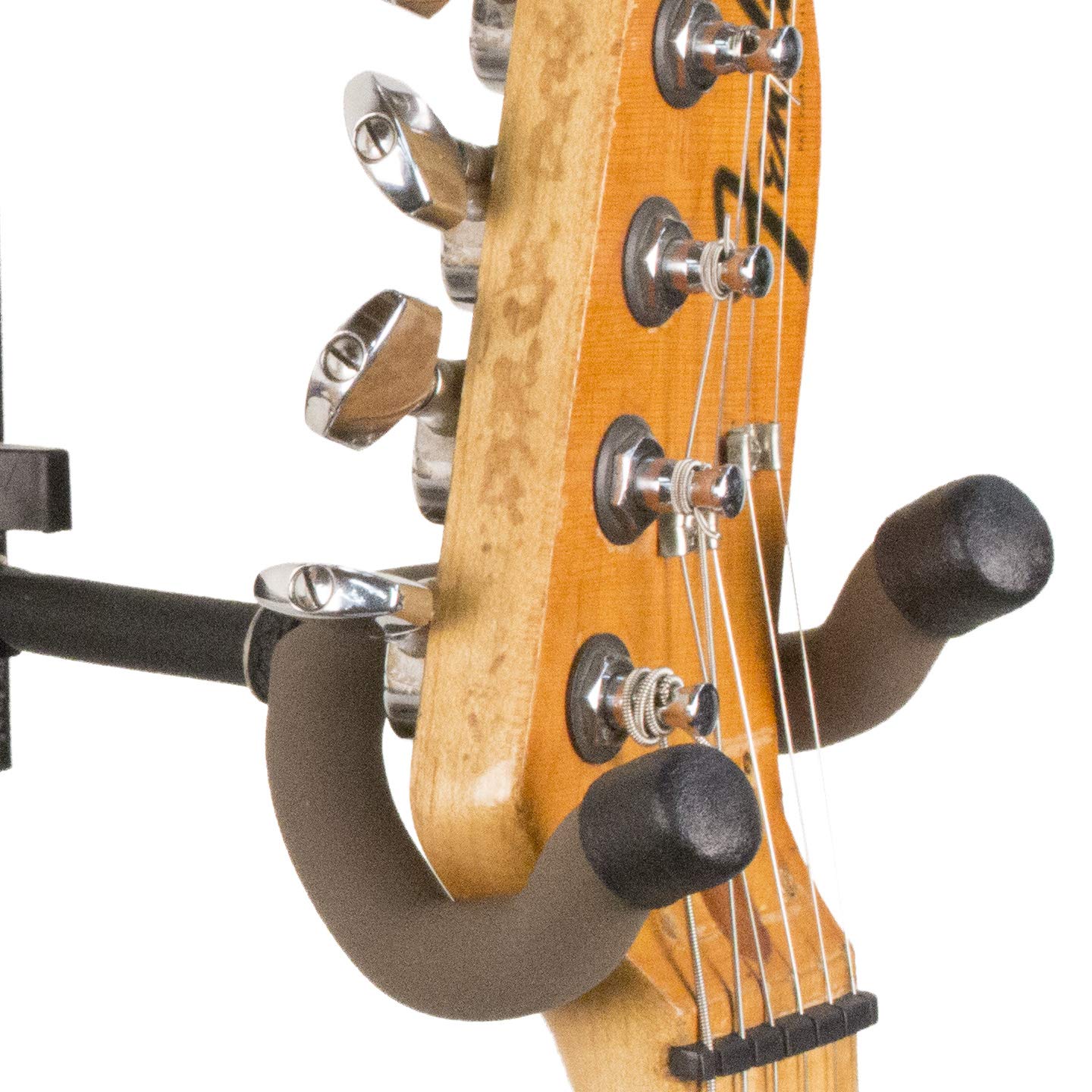 String Swing Cc03Rl Right Or Left Facing Guitar Keeper For Flat Wall Mount