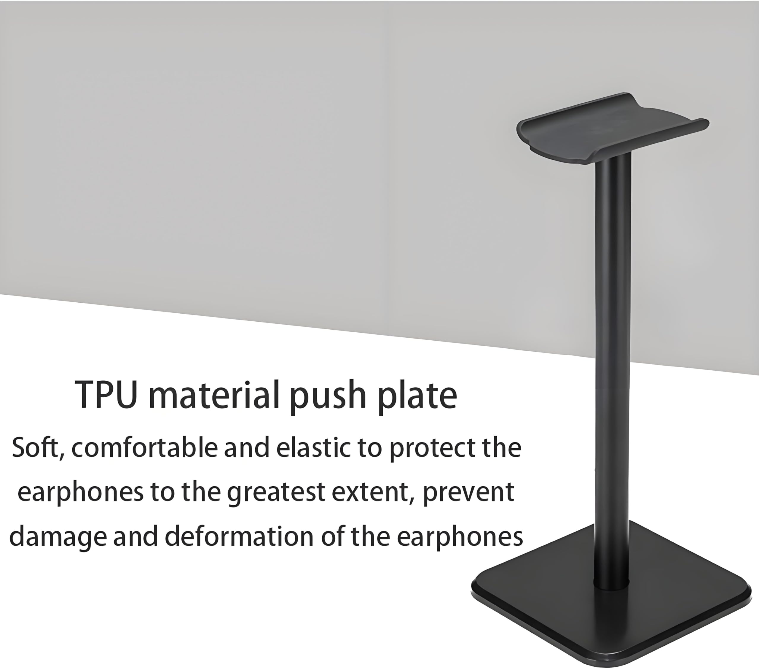 Headphone Stand, Universal Aluminum Metal Holder For Airpods Max, Hyperx Cloud Ii, Xbox One, Turtle Beach, Sennheiser, Sony, Bos