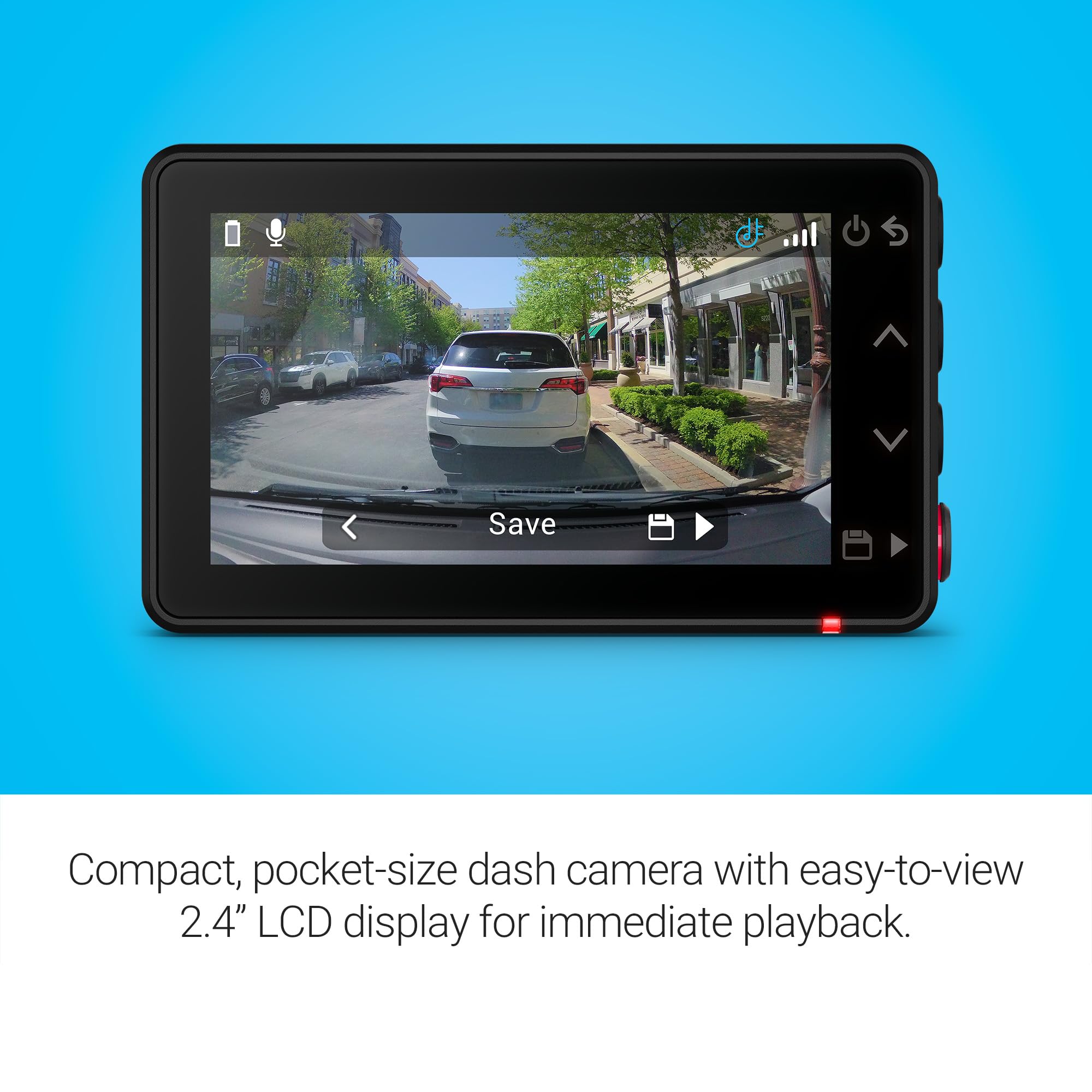 Garmin Dash Cam X210, Compact 1440P Hd Dash Cam With A 140 Degree Field Of View, Built In Clarity Polarizer, Voice Controlled, G