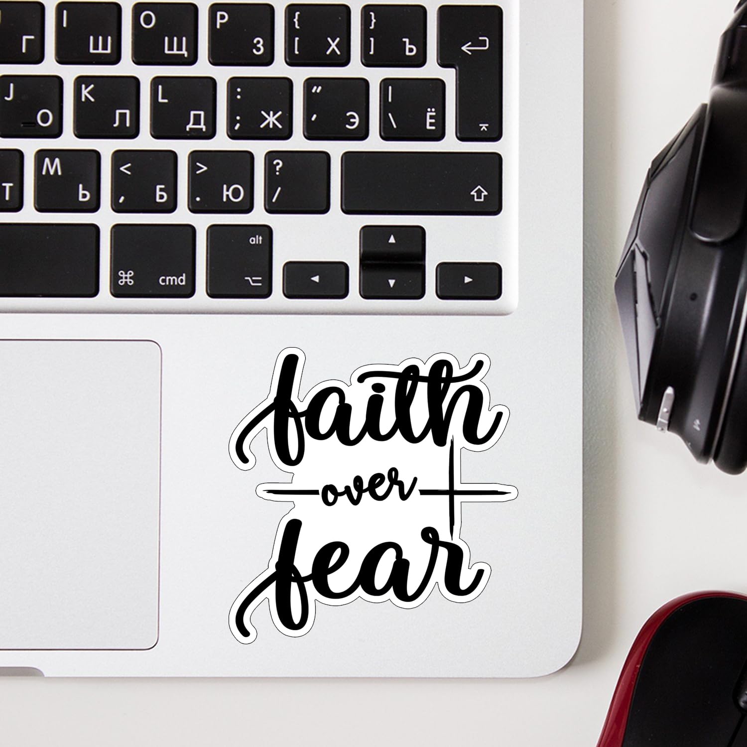 (3Pcs) Christian Jesus Sticker Inspirational Bible Verse Quotes Vinyl Decal For Books Laptops Phone Water Bottles Kindles Tumble