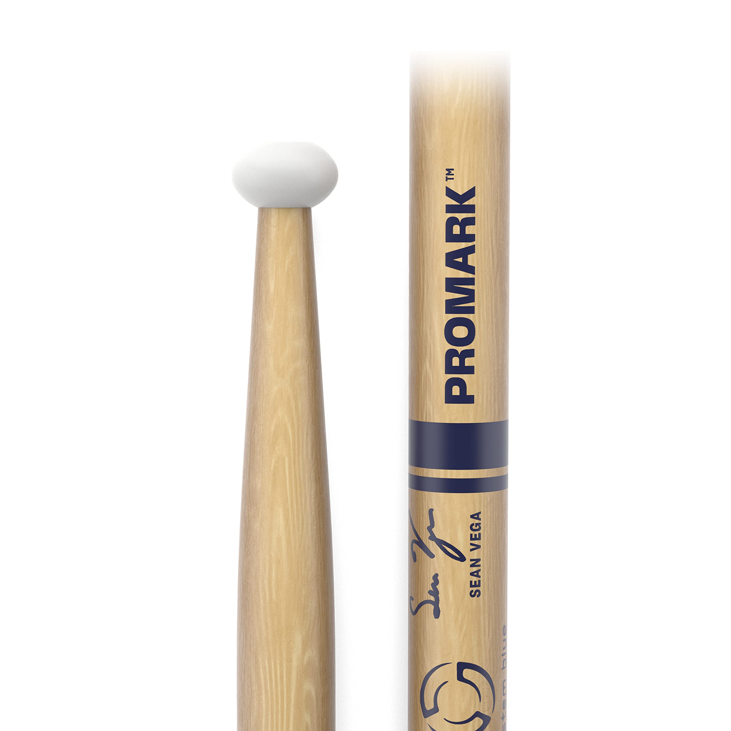 Promark Drum Sticks   Sean Vega Ts8 System Blue Tenor Drumsticks   Drum Sticks Set   Nylon Tip   Hickory Drumsticks   Consistent