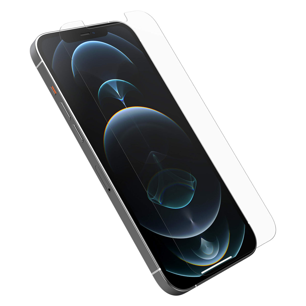 Otterbox Amplify Glass Screen Protector For Iphone 12 Pro Max, Tempered Glass, X5 Scratch Protection, Antimicrobial Protection