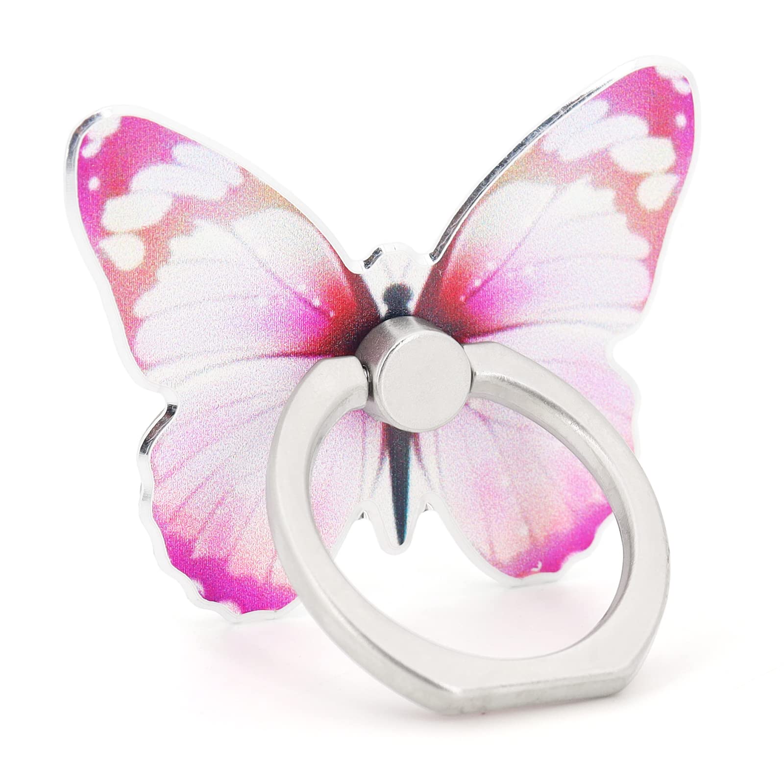 Lamignonne Butterfly Cell Phone Ring Holder Finger Ring Grip Stand 360