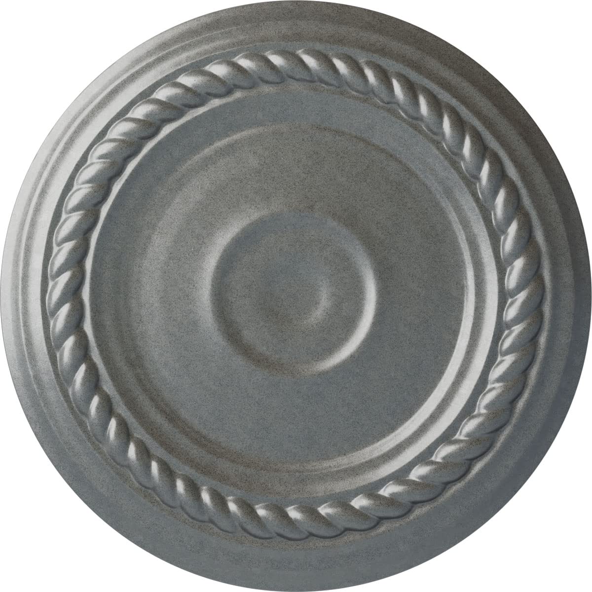 Ekena Millwork Small Alexandria Ceiling Medallion, Platinum