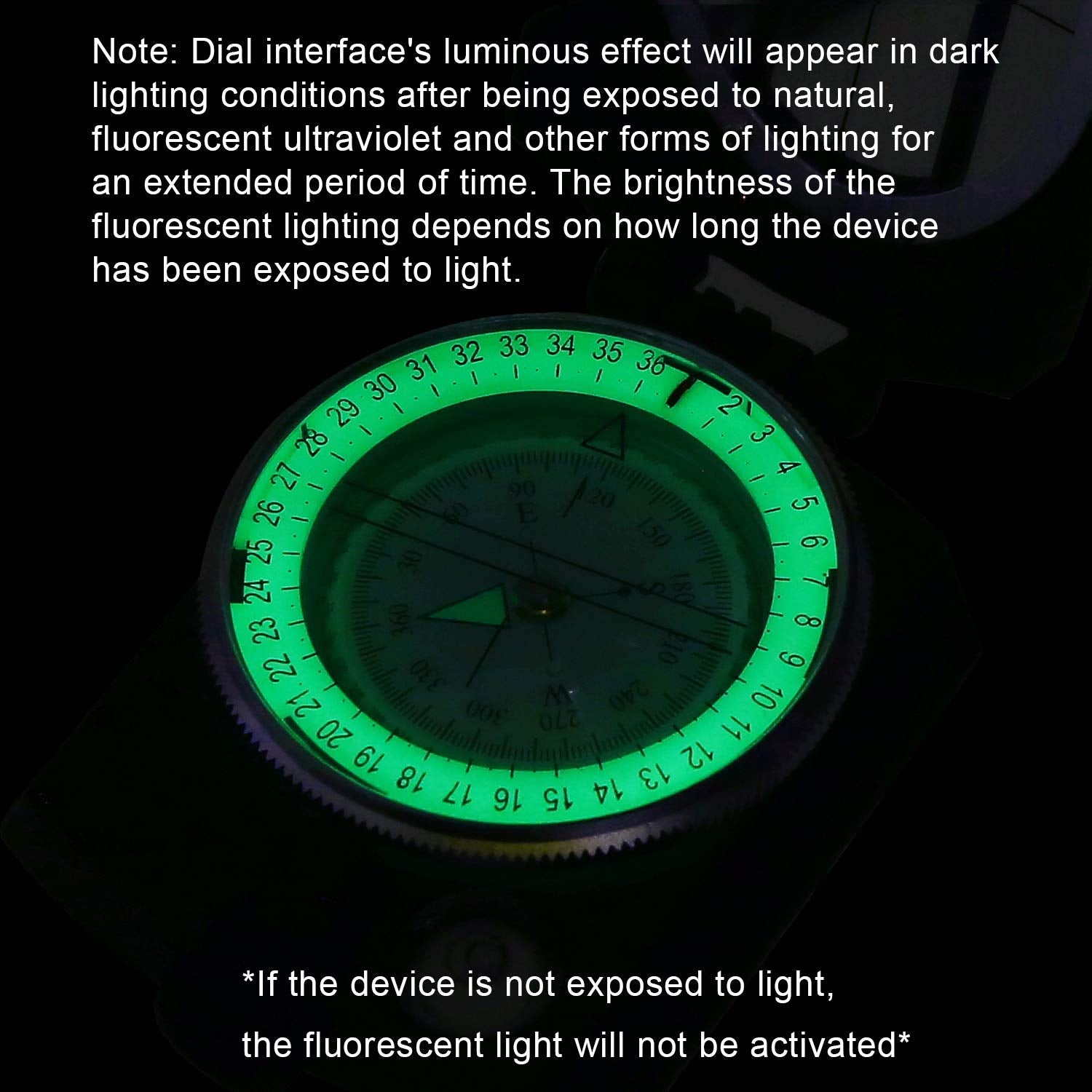 Sportneer Lensatic Military Compass, Compass For Easter Gifts, Baptism Gifts For Boys, Catholic Gifts For Men, Camping Survival