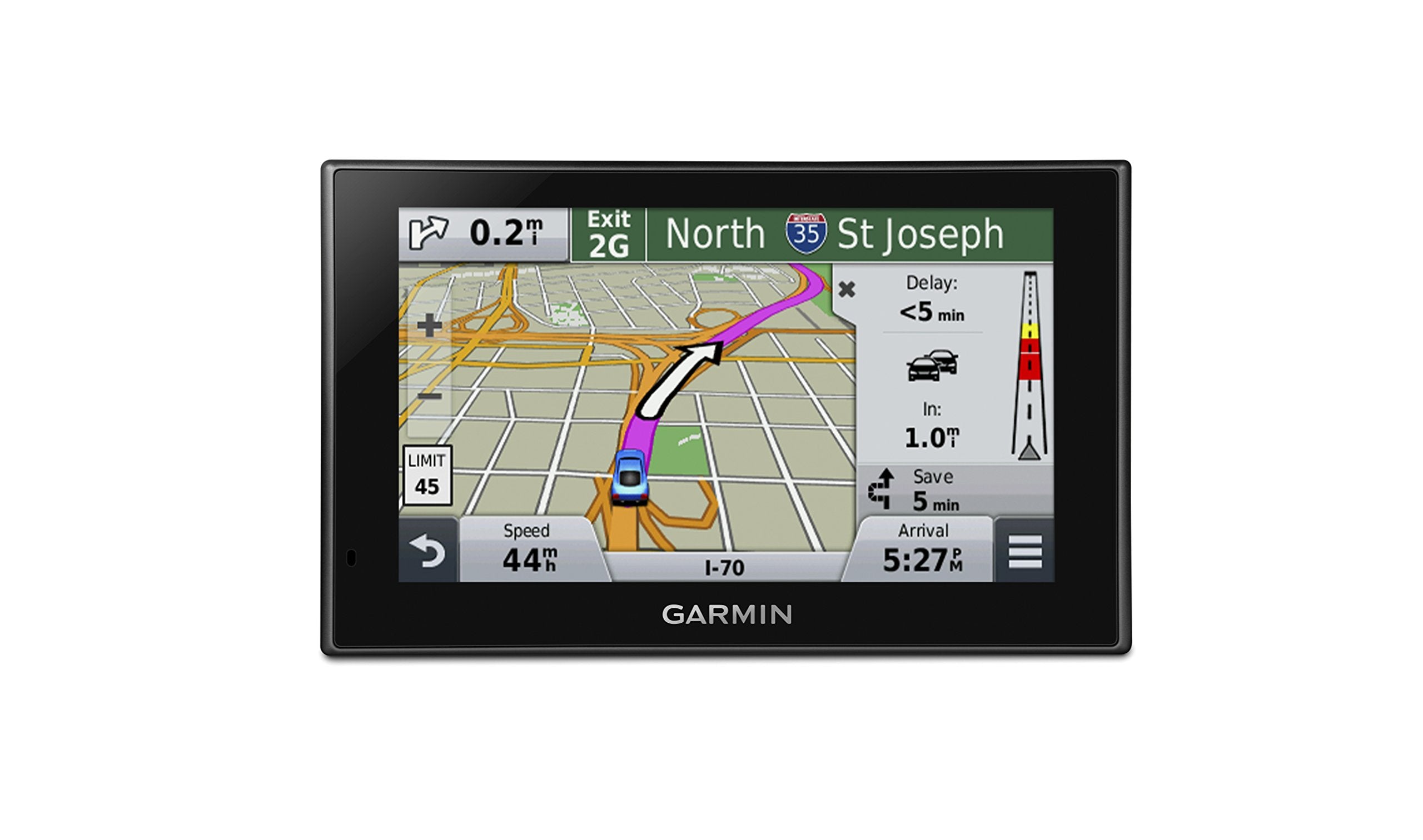 Garmin Nuvi 2539Lmt Gps Navigator With Spoken Turn By Turn Directions, Lifetime Map Updates, Speed Limit Display, Traffic Update