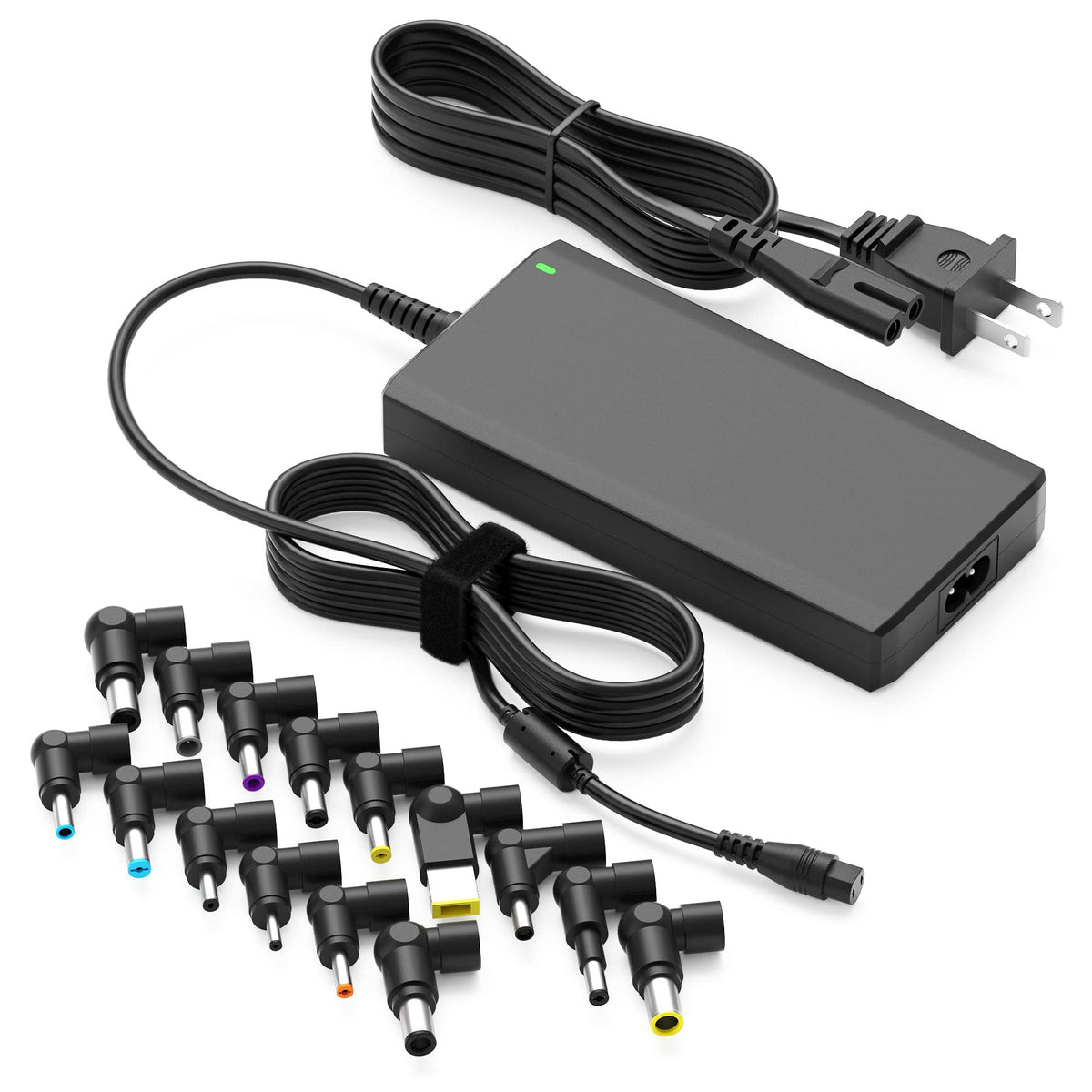 Zozo 65W Universal Laptop Power Adapter Charger For Acer Asus Toshiba Dell Lenovo Hp Samsung Sony Gateway Fujitsu Ultrabooks Power Supply Cord W/Dc 15V 16V 18.5V 19V 19.5V 20Volt Output