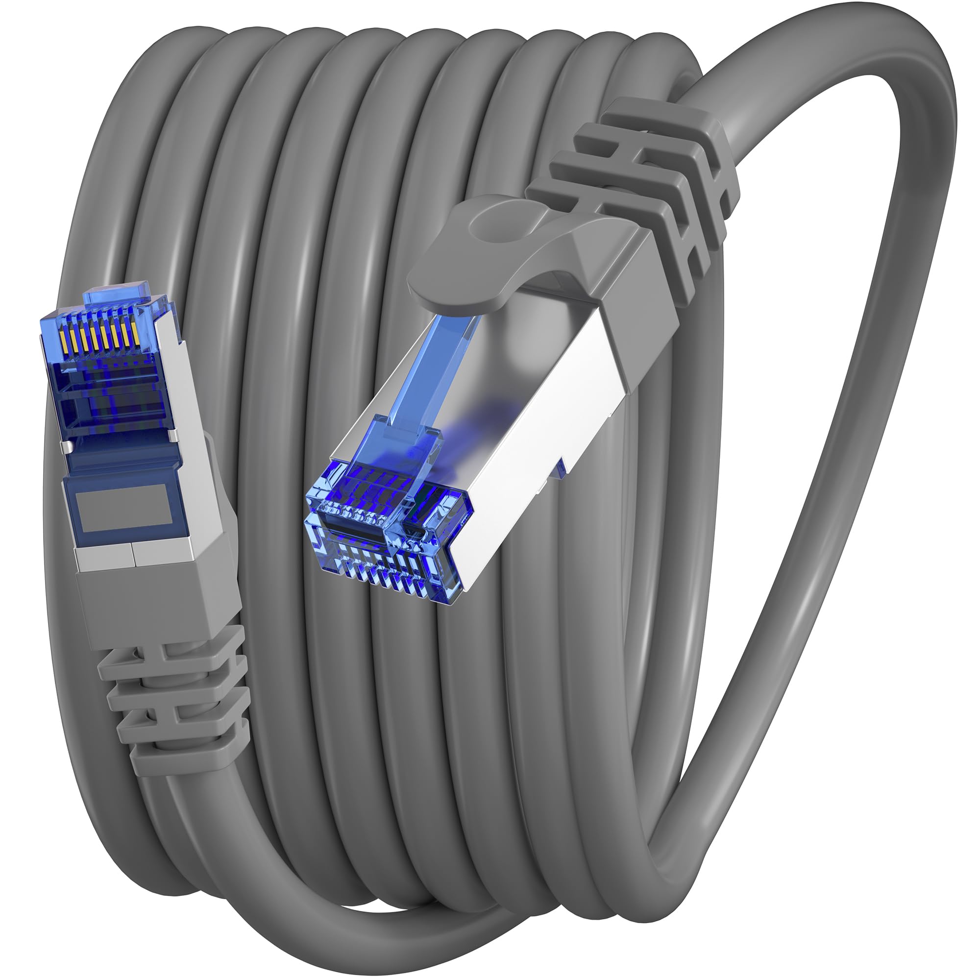 Ethernet Cable 100Ft, Cat 6 Cable Outdoor &Indoor Ftp Shielded Ethernet Cable, 23Awg Gigabit Ethernet Patch Cords Cca, Uv Resist