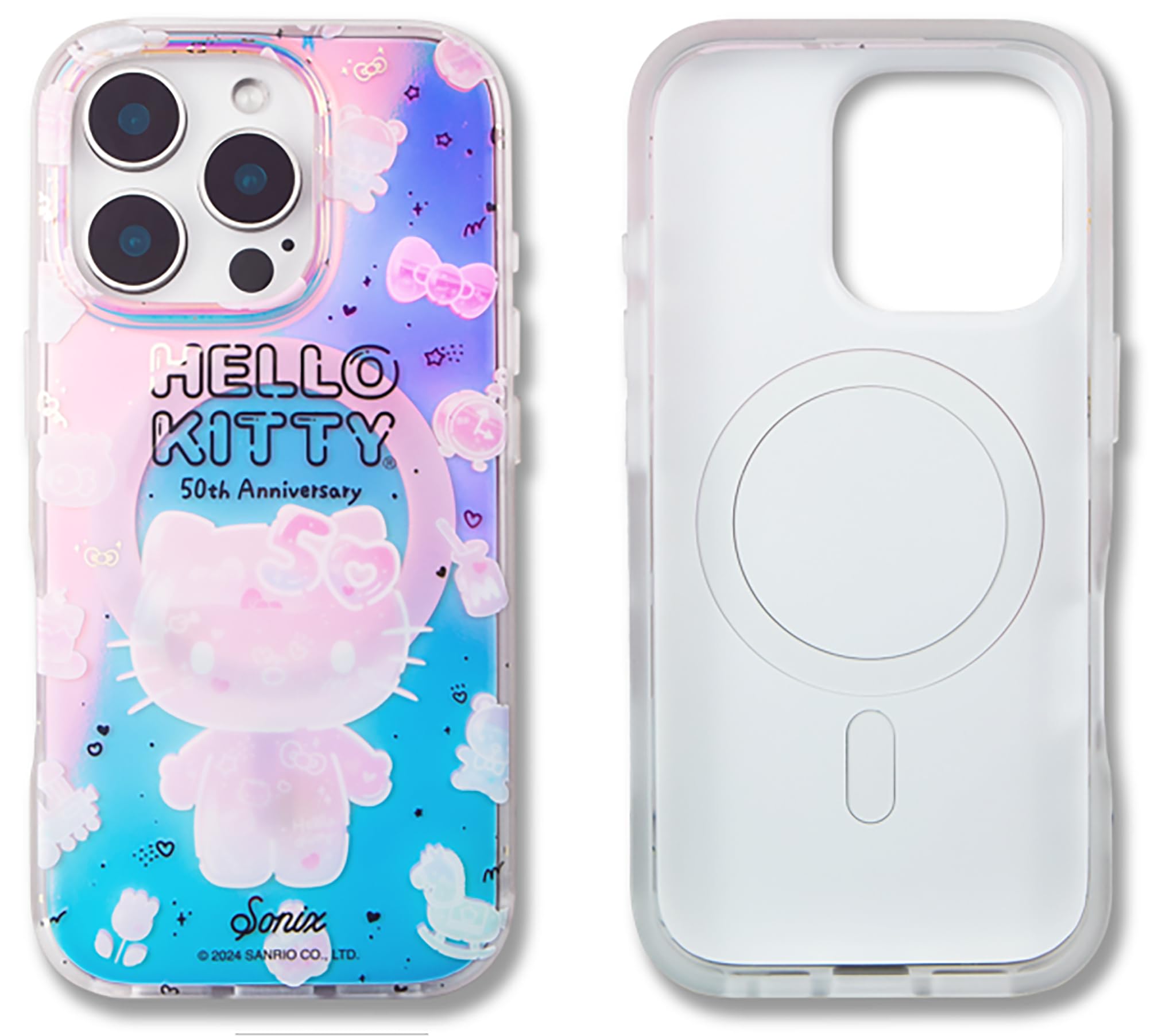 Sonix X Sanrio Case For Iphone 16 Pro | Compatible With Magsafe | 10Ft Drop Tested | Hello Kitty 50Th Anniversary