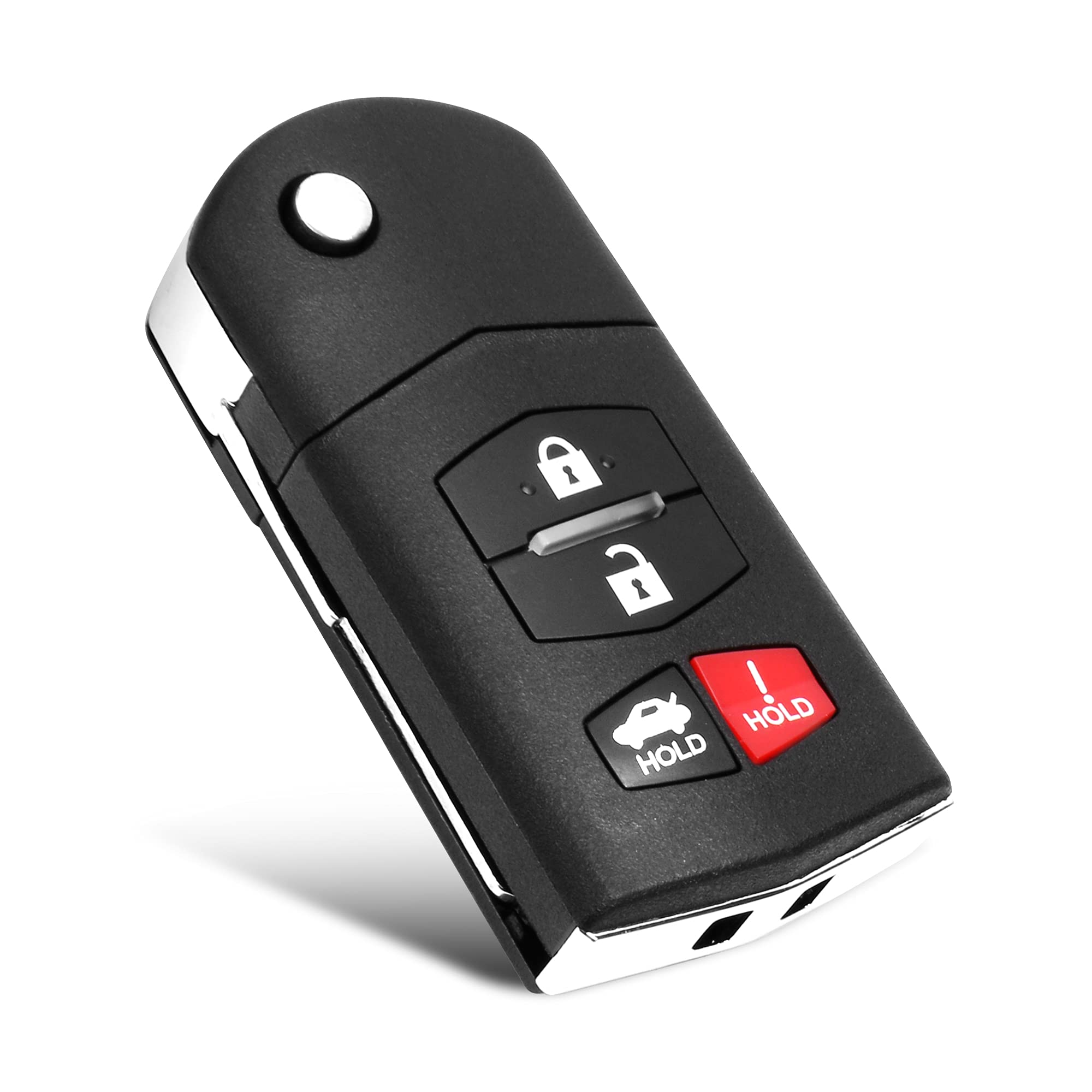 Vofono 4 Buttons Keyless Entry Remote Car Key Fob Compatible With 2010 2013 Mazda 3 2009 2013 Mazda 6 2006 2015 Mx 5 Miata Bgbx1