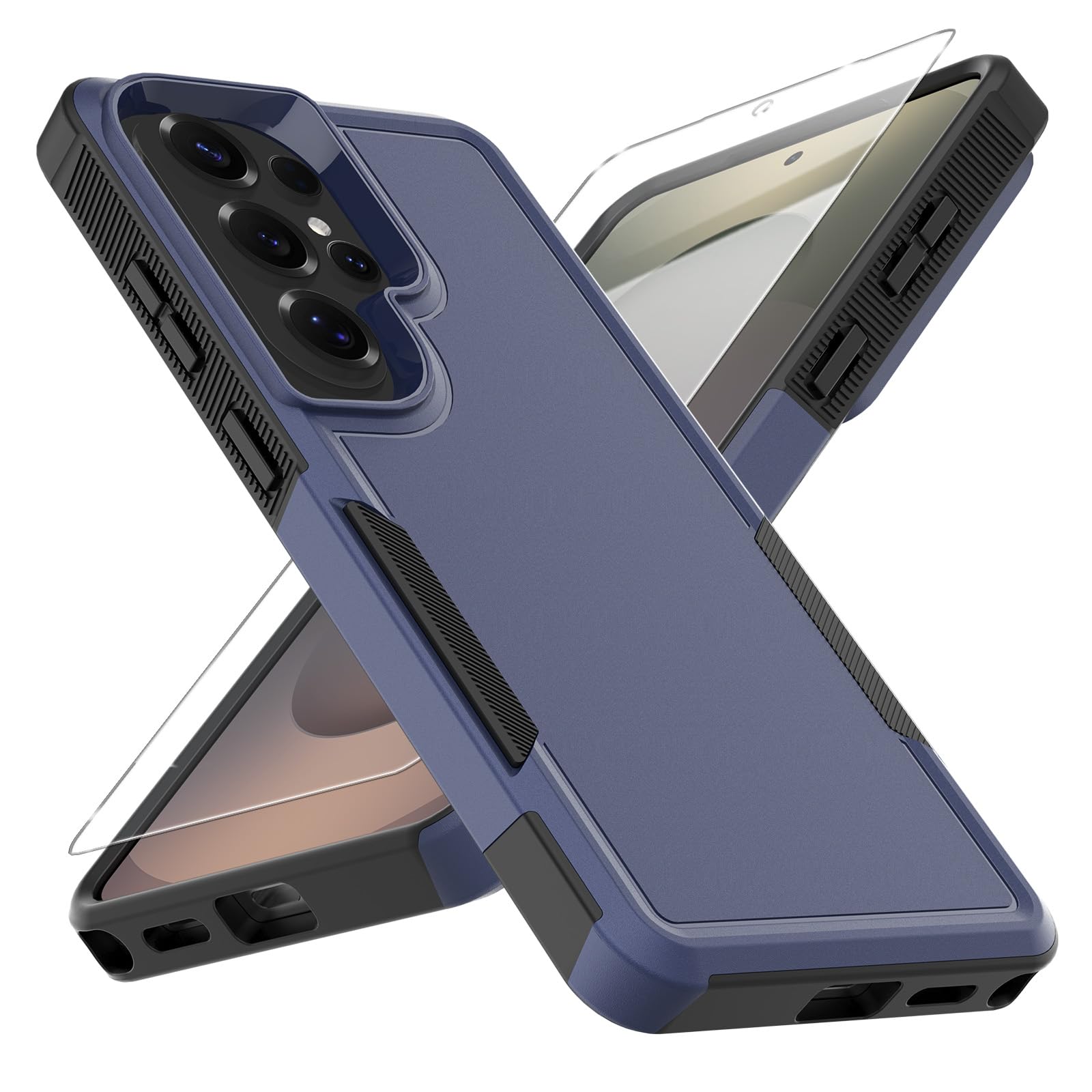 for Samsung Galaxy S26 Ultra Case,[Military Grade Drop Tested]with Screen Protector, Dual Layer Protective Heavy Duty Cell Phone