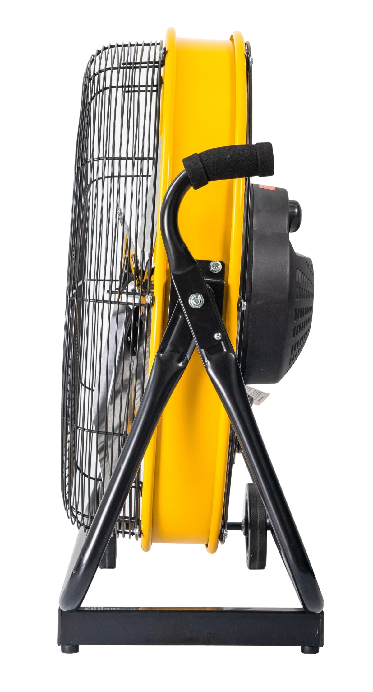 Iliving 24 Inch 3 Speed Orbital Internal Oscillating High Velocity Barrel Floor Fan For Office, Auto Shop, Garage, Workshop, War