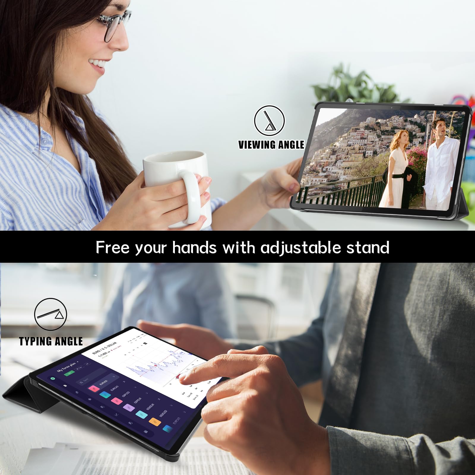 Yrh For Lenovo P11 Gen 2 Case 11.5 Inch 2023, Slim Light Hard Shell Protective Cover Case For Lenovo Tab P11 2Nd Gen (Tb350Fu),