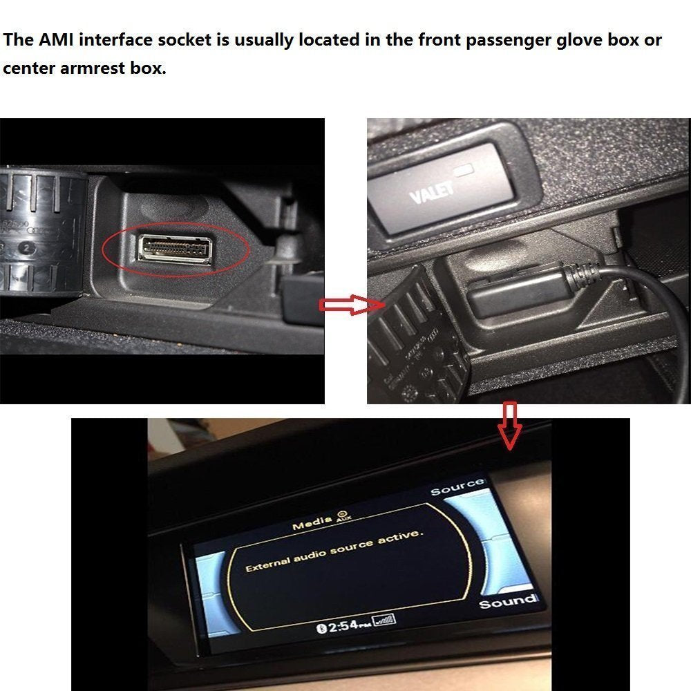 3.5Mm Jack Connector Ami Cable - Ami Mdi Mmi Cable With Aux Input