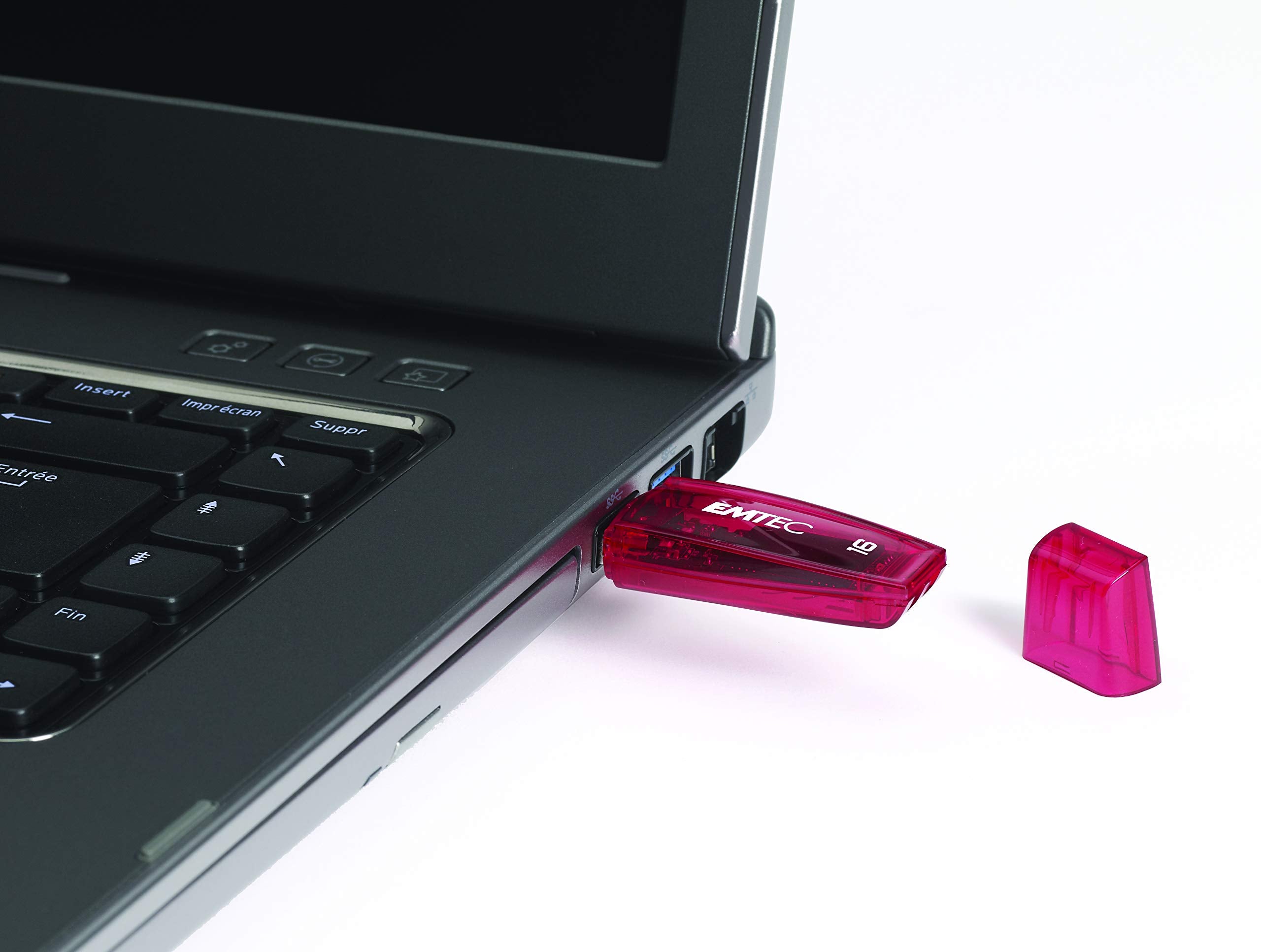 Emtec C410 Color Mix Flash Drive, 16Gb, Red, Ecmmd16Gc410