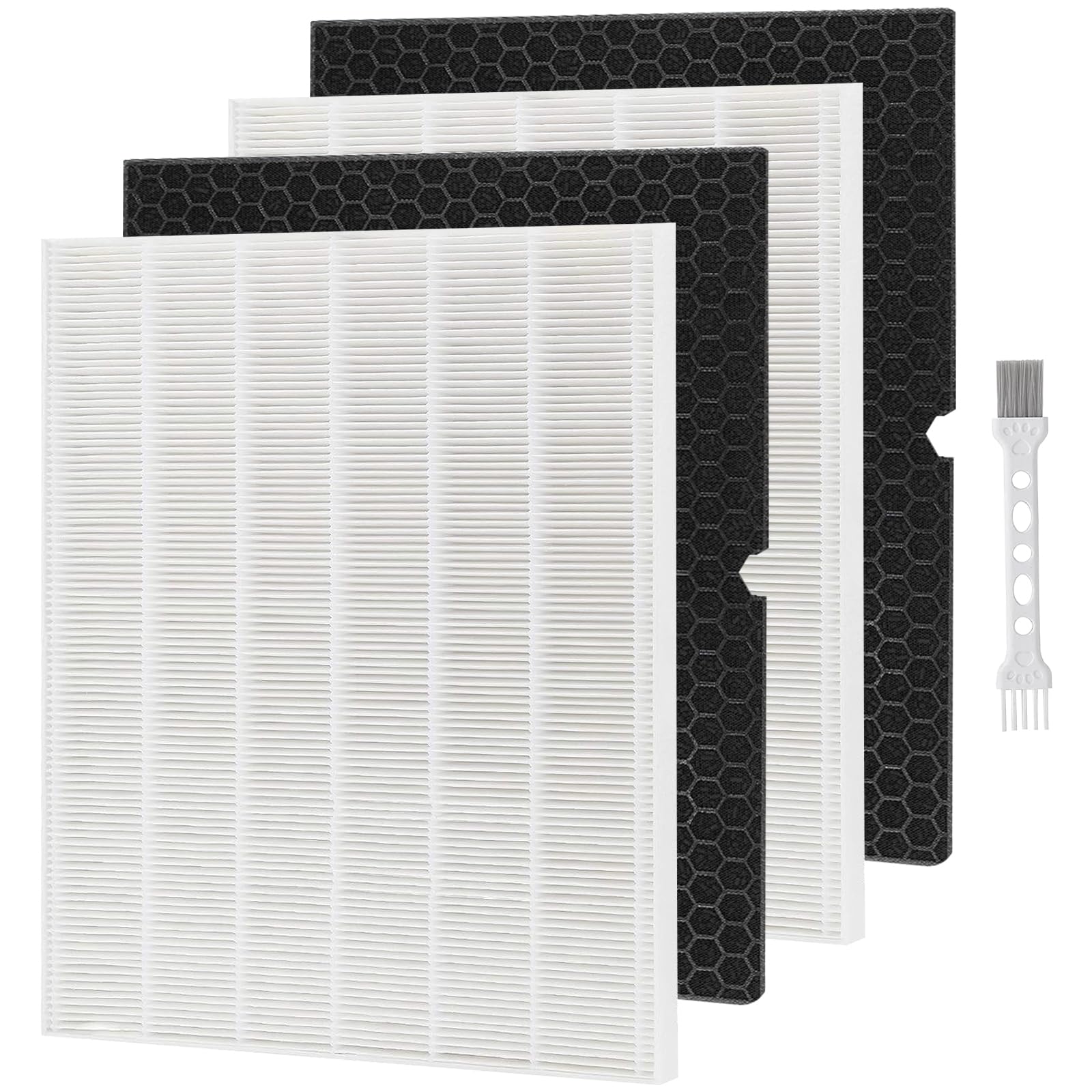 116130 Replacement Filter H For Winix 5500 2 Am80 Air Purifier True Hepa Activated Carbon Pre Filters 2 Pack Washable Advanced C