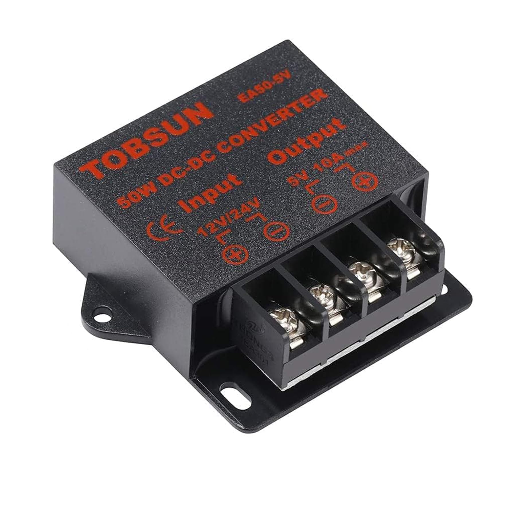Mggi Dc/Dc 12V 24V To 5V 10A 50W Voltage Reducer Converter Regulator, Step Down Converter Regulator Dc To Dc Waterproof Power Su