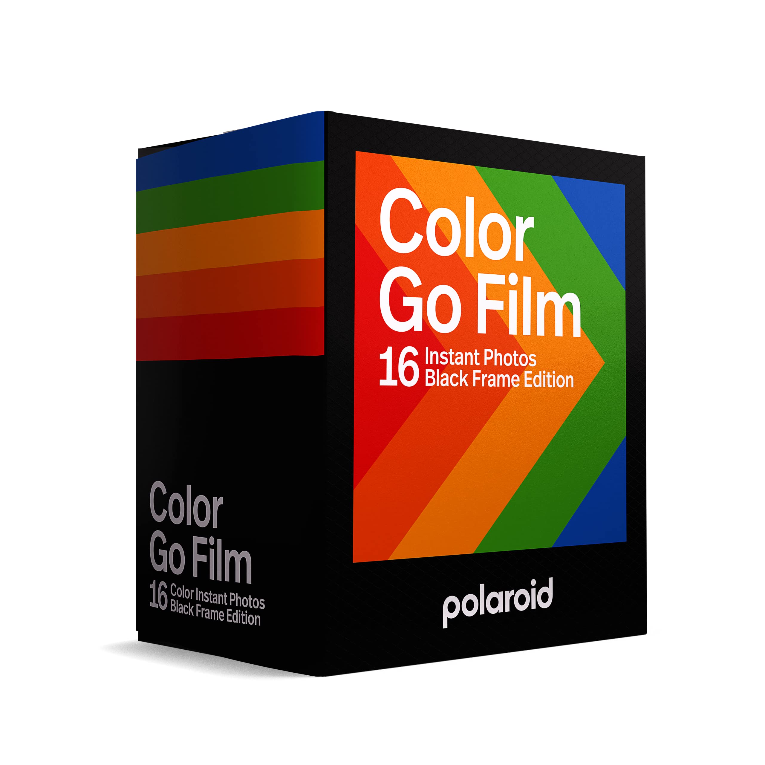 Polaroid Go Color Film - Black Frame (16 Photos) (6211) - Only Compatible With Polaroid Go Camera