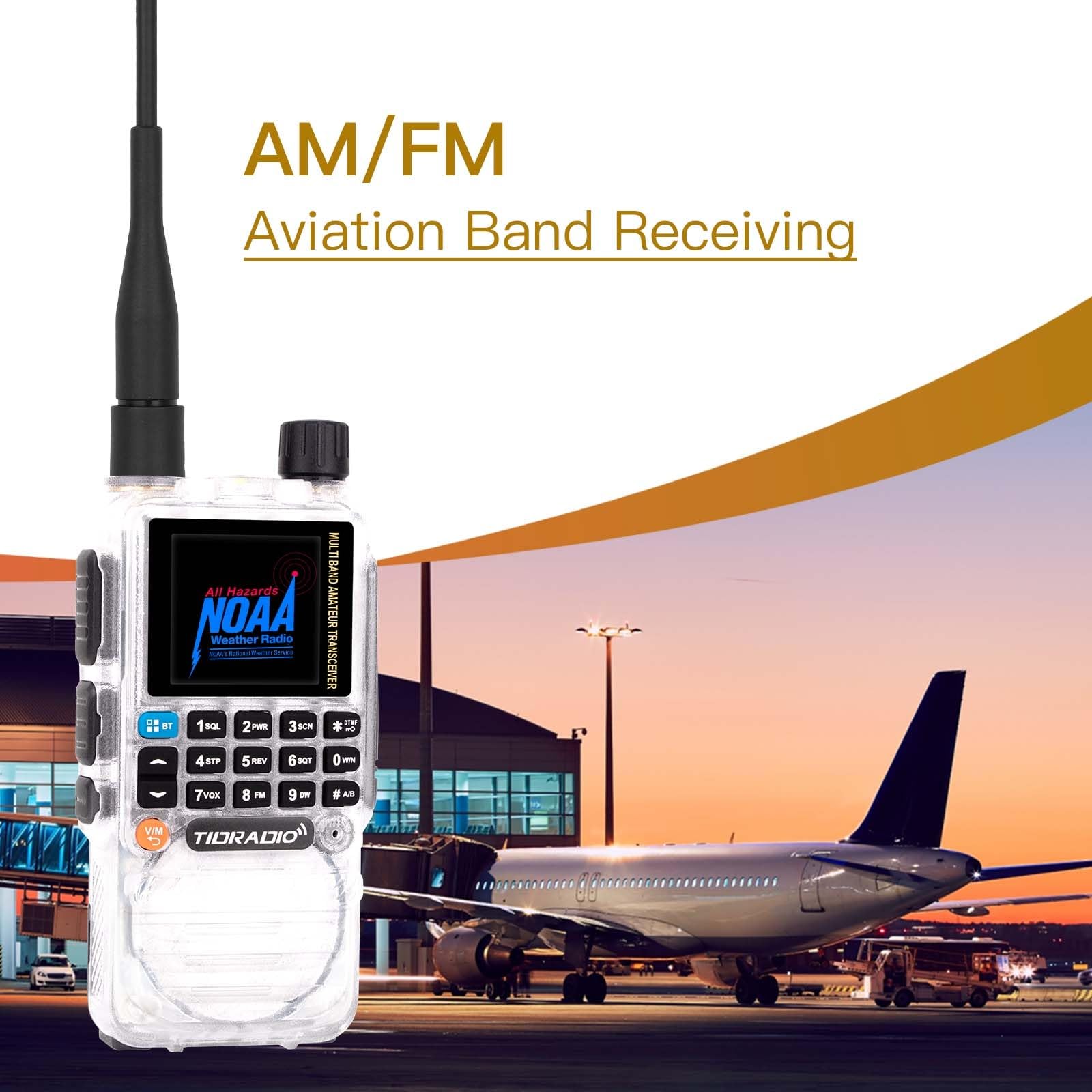 Tidradio Td H3 Gmrs Radio Multi Band Receiving,Usb C Programming & Charging,2500Mah Battery,Am/Fm Reception,Dtmf Noaa Vox Scan,