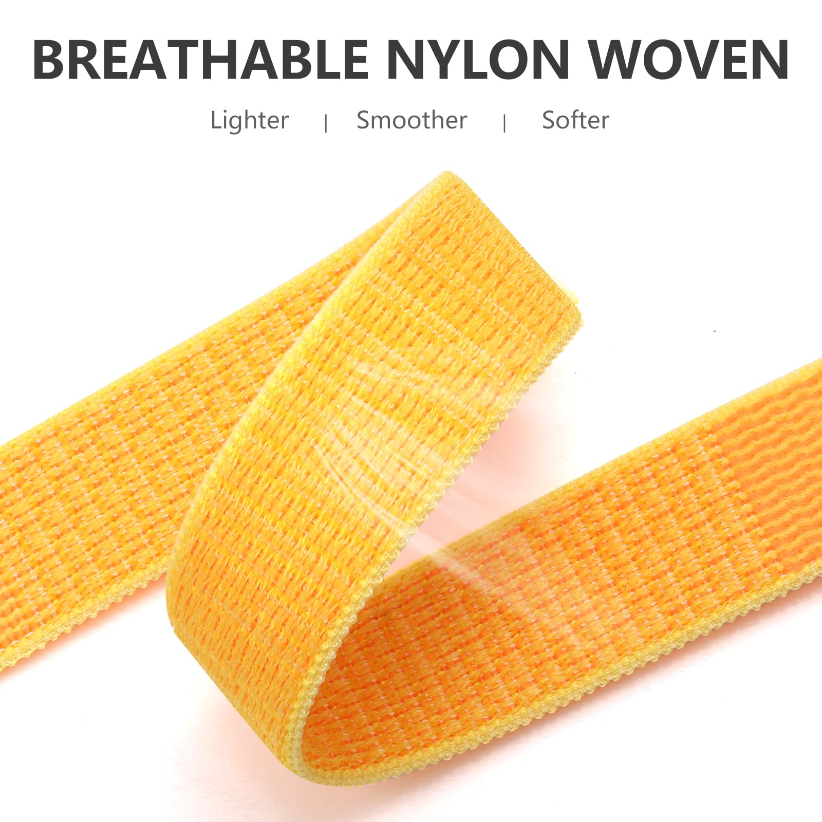 Getino Compatible For Apple Watch Sport Loop Band 40Mm 41Mm 38Mm 42Mm Iwatch Bands Series 10/9/8/7/6/5/4/3/2/1/Se, Adjustable St