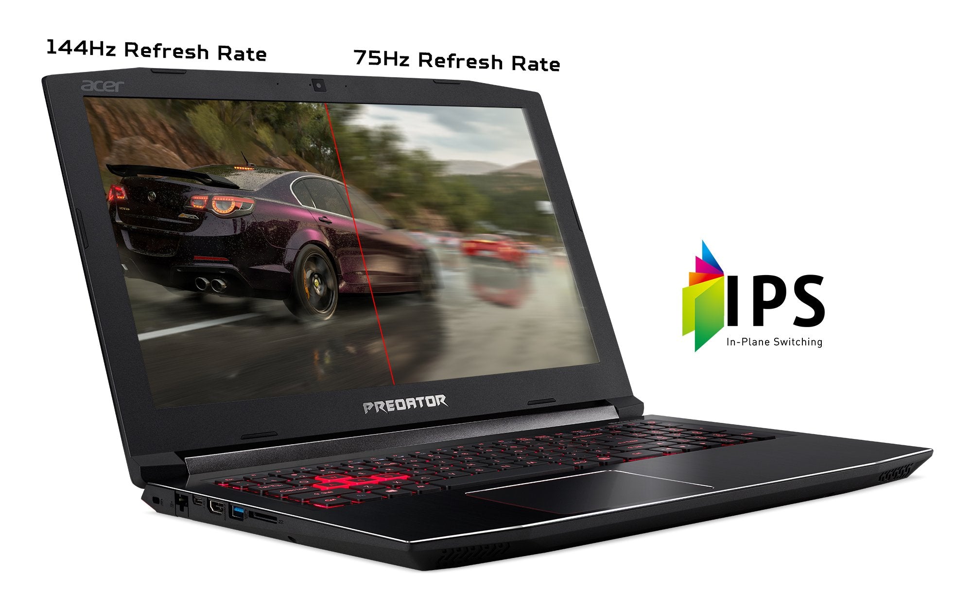 Acer Predator Helios 300 Gaming Laptop Pc, 15.6'' Fhd Ips W/ 144Hz Refresh, Intel I7 8750H, Gtx 1060 6Gb, 16Gb Ddr4, 256Gb Nvme