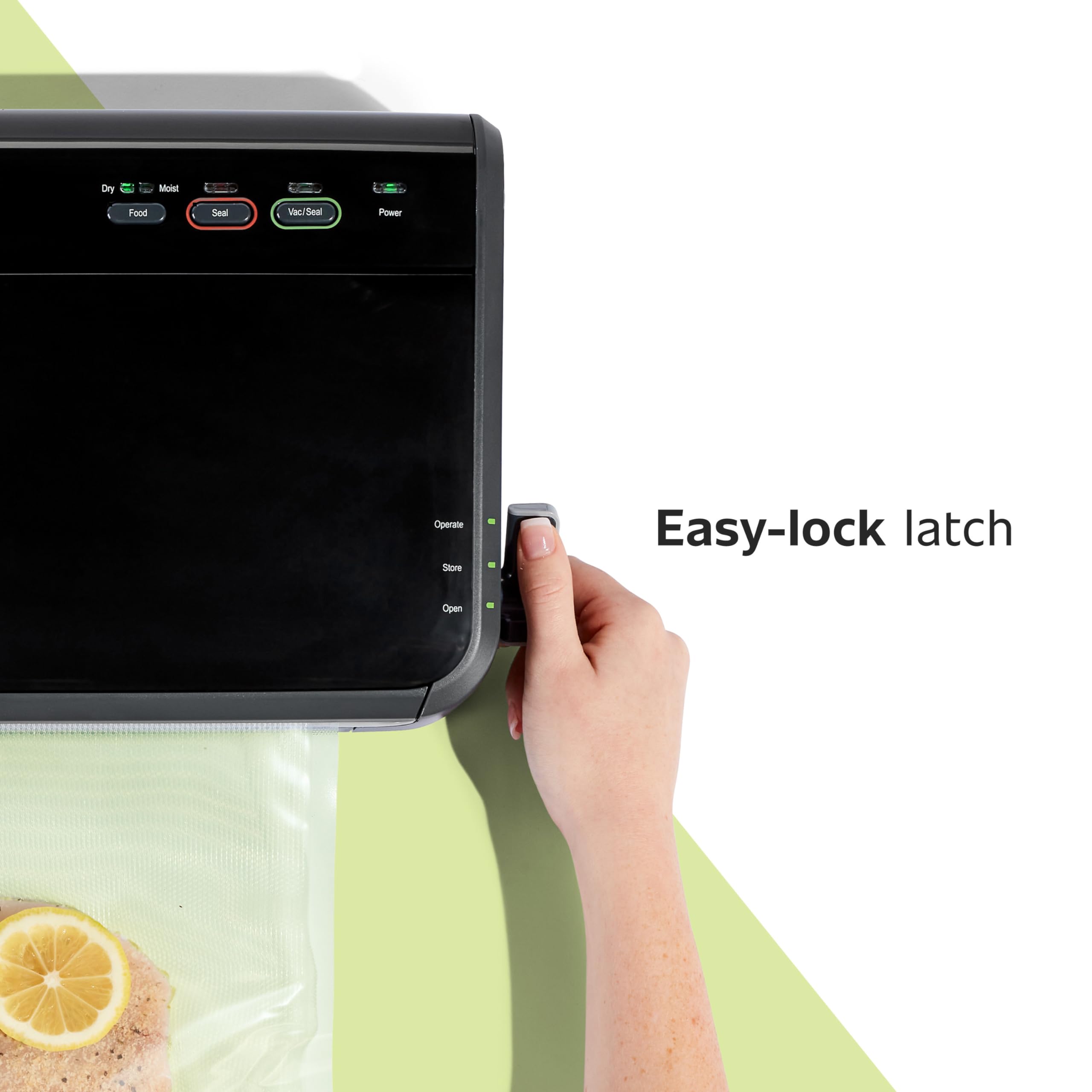 Foodsaver Vacuum Sealer Machine, Automatic Bag Detection, Sous Vide Friendly, With Sealer Bags, Roll, Handheld Vacuum Sealer, Bl