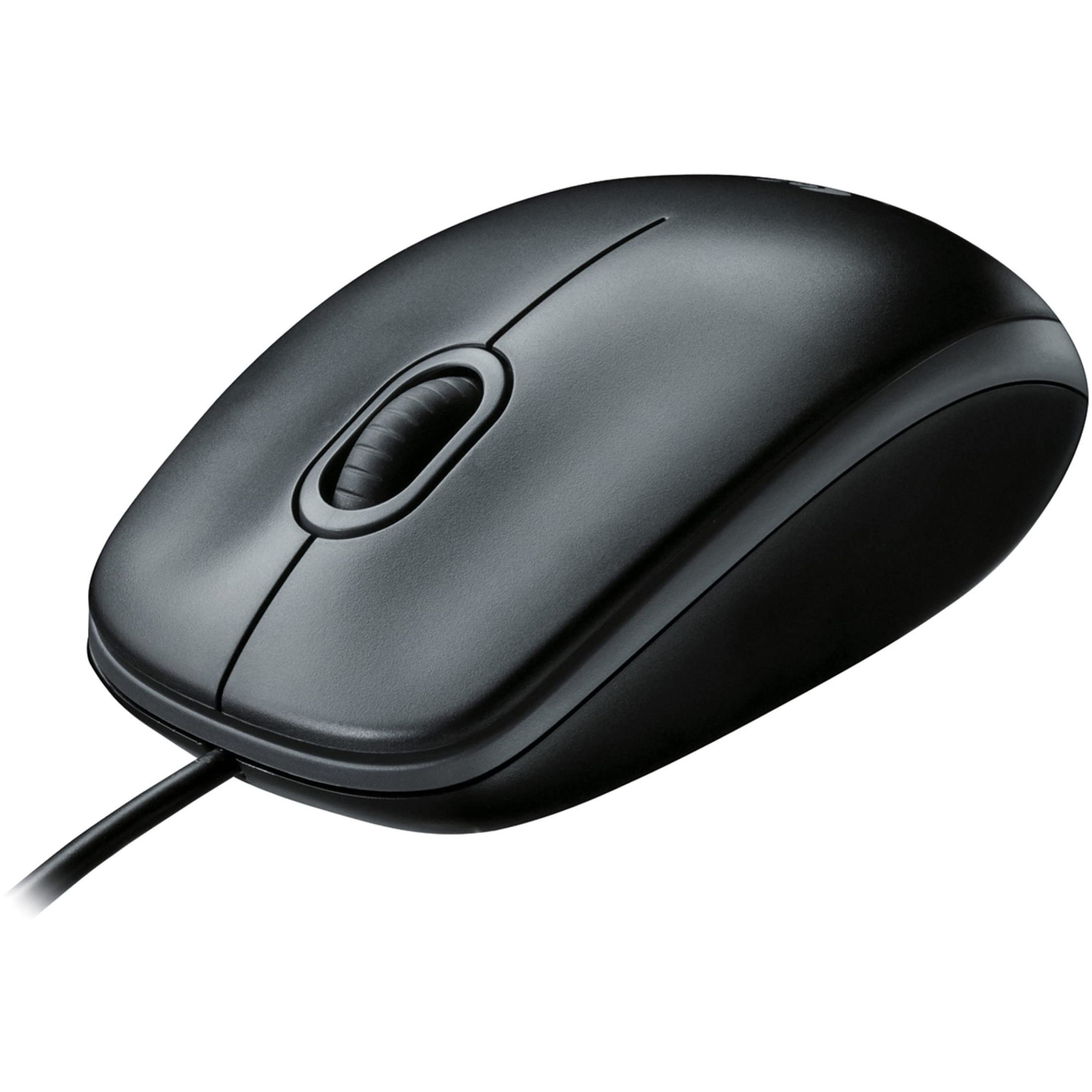 Logitech B100 Optical Usb Mouse,Black