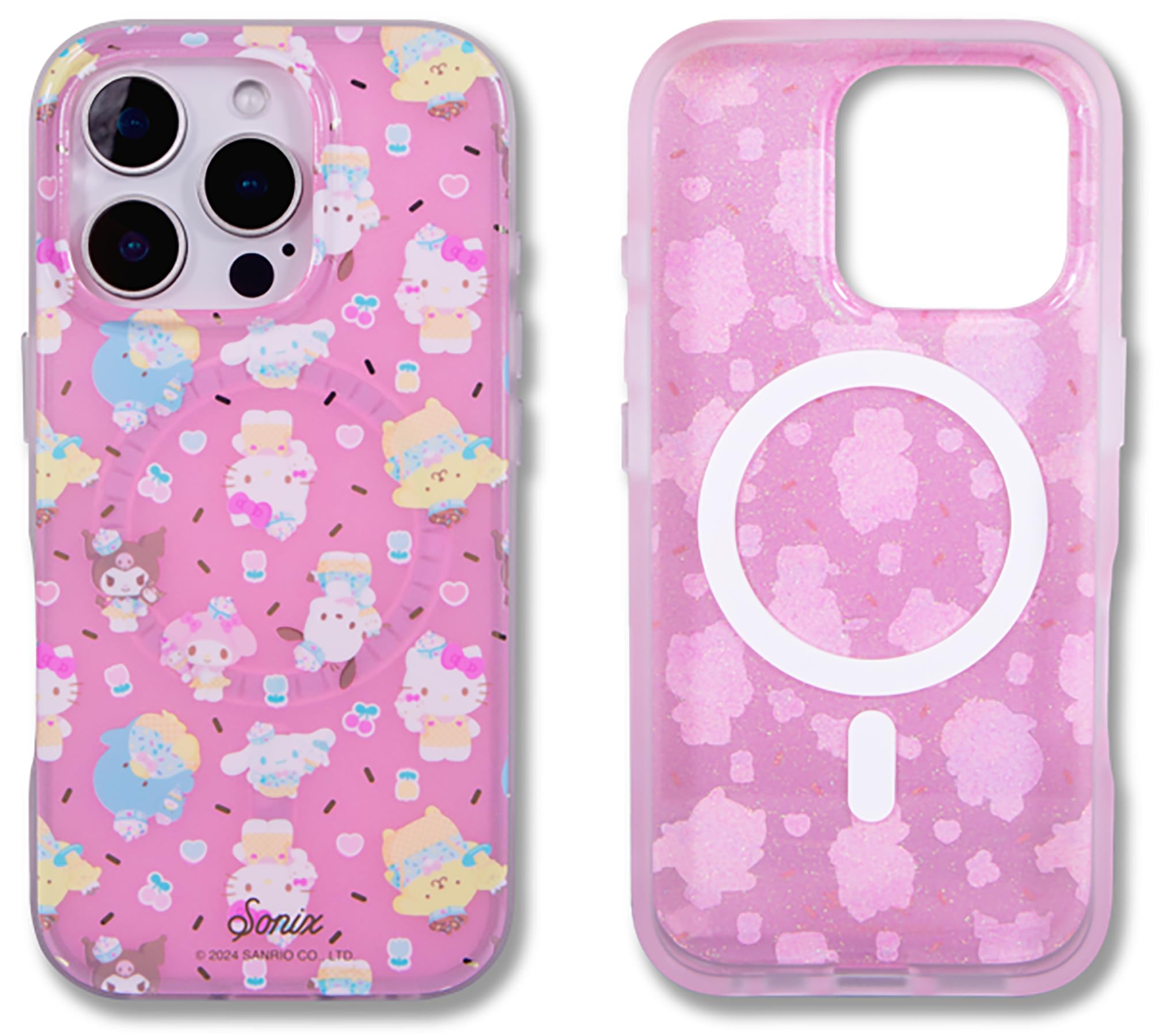 Sonix X Sanrio Case For Iphone 16 Pro | Compatible With Magsafe | 10Ft Drop Tested | Hello Kitty And Friends Ice Cream
