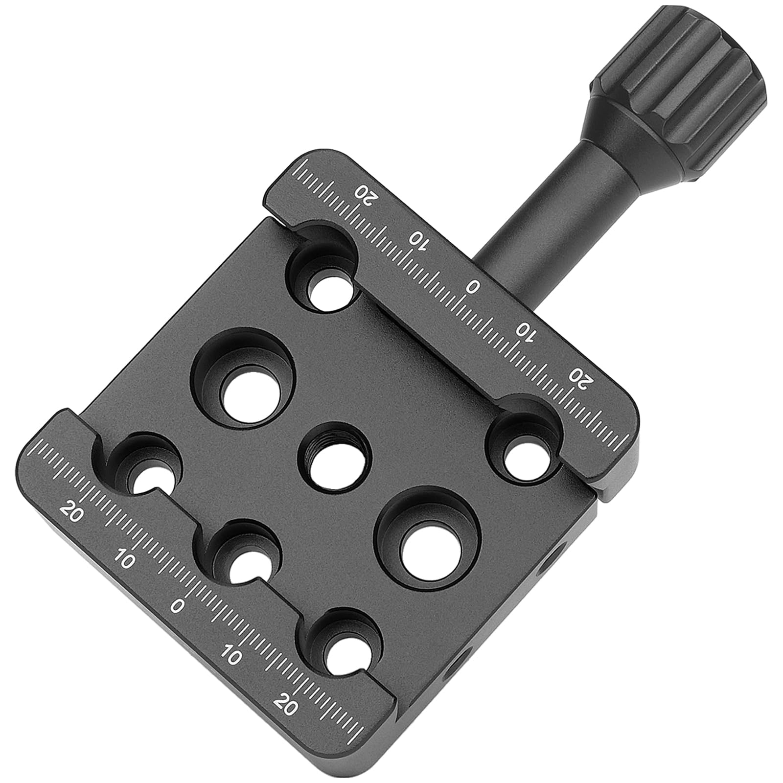 Yueoct Telescope Dovetail Saddle Clamp Tripod Adapter Mount For Vixen Style Dovetail Plate, Support Drop In Mounting, With M6 M8