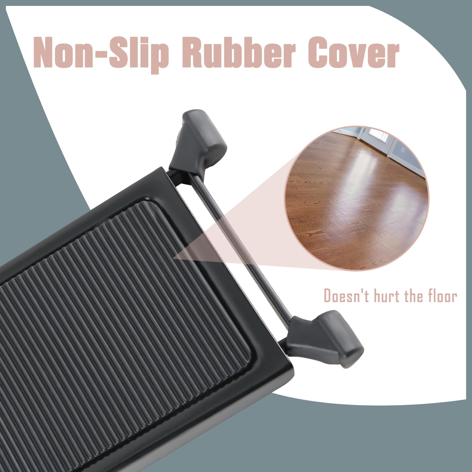 Eastrock Guitar Foot Stool Height Adjustable Folding Guitar Foot Rest Made Of Solid Iron Guitar Foot Stand For Classical Guitar