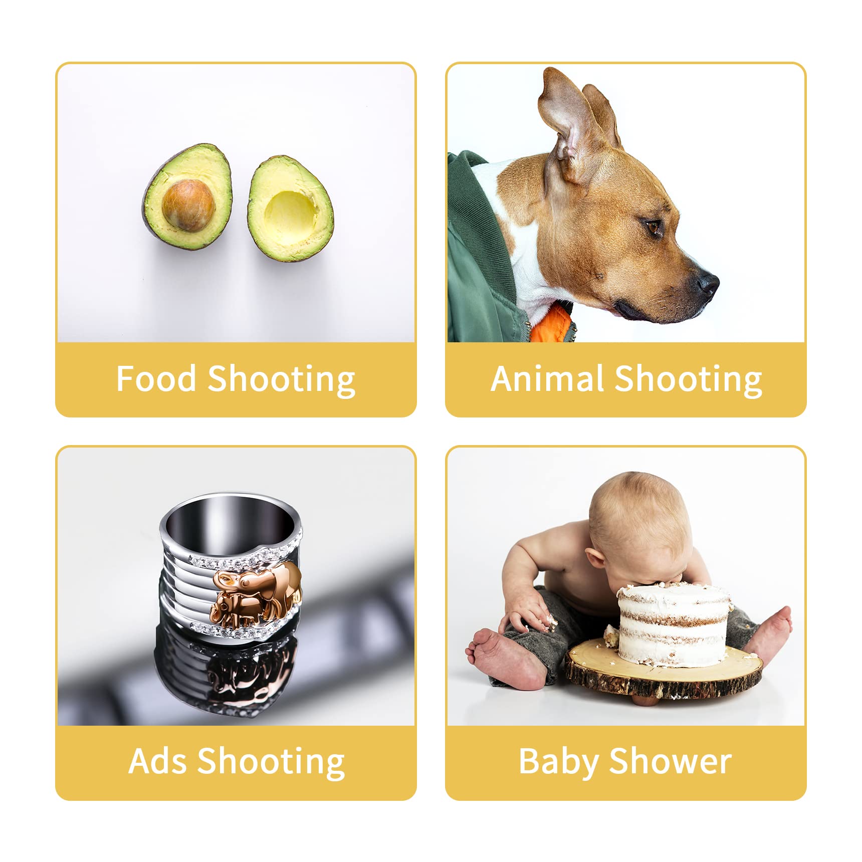 Meking White Pvc Backdrop, 23.6''X51'' Photography Backdrop Matte & Reflective Pvc Background Dual Side Vinyl Backdrop For Produ