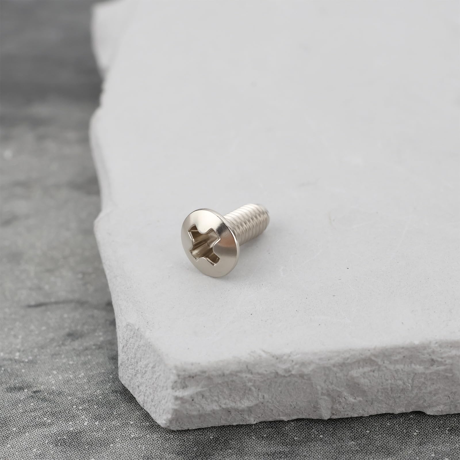 Emagtech 20 Pcs Electric Guitar Switch Screws 3Mm Thread For 3/5-Way Selector Switch Compatible With Stratocaster Compatible Wit