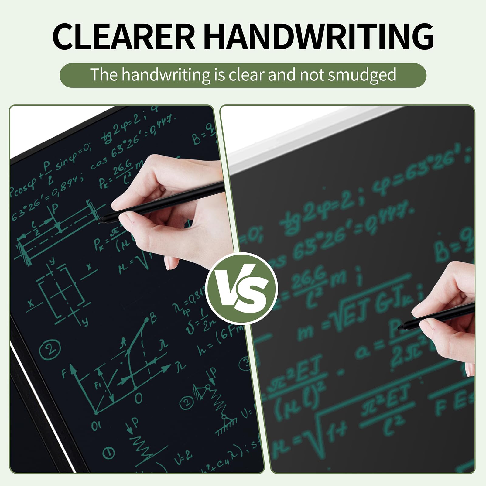 Lcd Writing Tablet For Adults: 14.3 Inch Fold Full Screen Drawing Tablet Reusable Erasable Digital Notepad For Gift Birthday