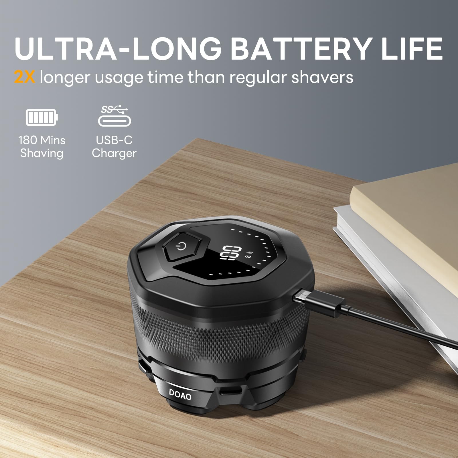 Electric Head Shaver For Bald Men