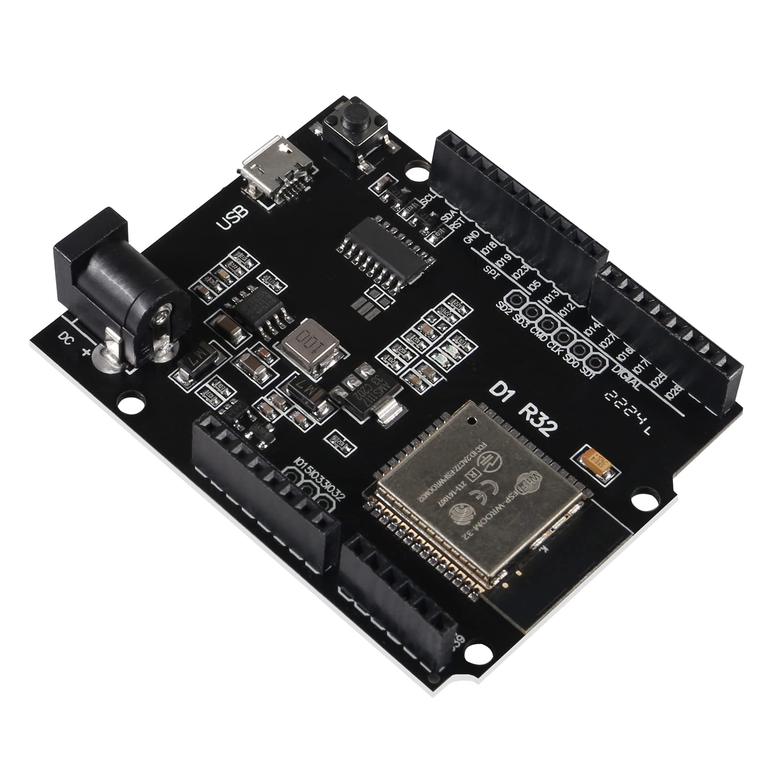 5Pcs Esp32 Esp 32 Wifi Bluetooth Board Module Ch340 4Mb Flash With Micro Usb Development Board