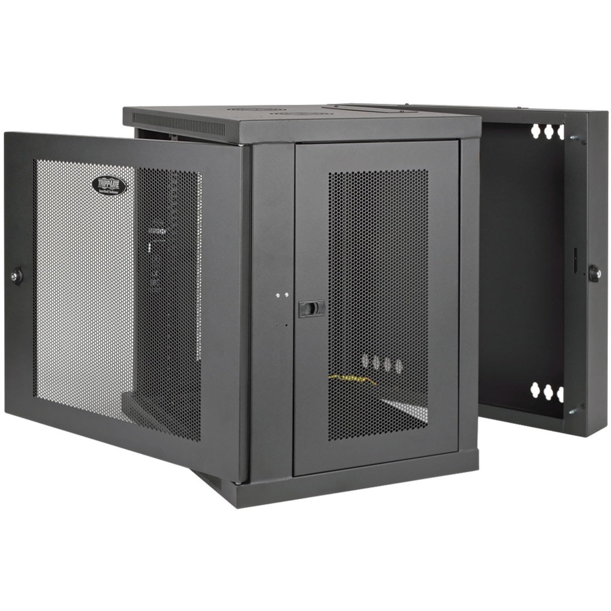 Tripp Lite 12U Wall Mount Rack Enclosure Server Cabinet, Hinged Back, 24.5 In. Deep, Ups-Depth (Srw12Usdp)