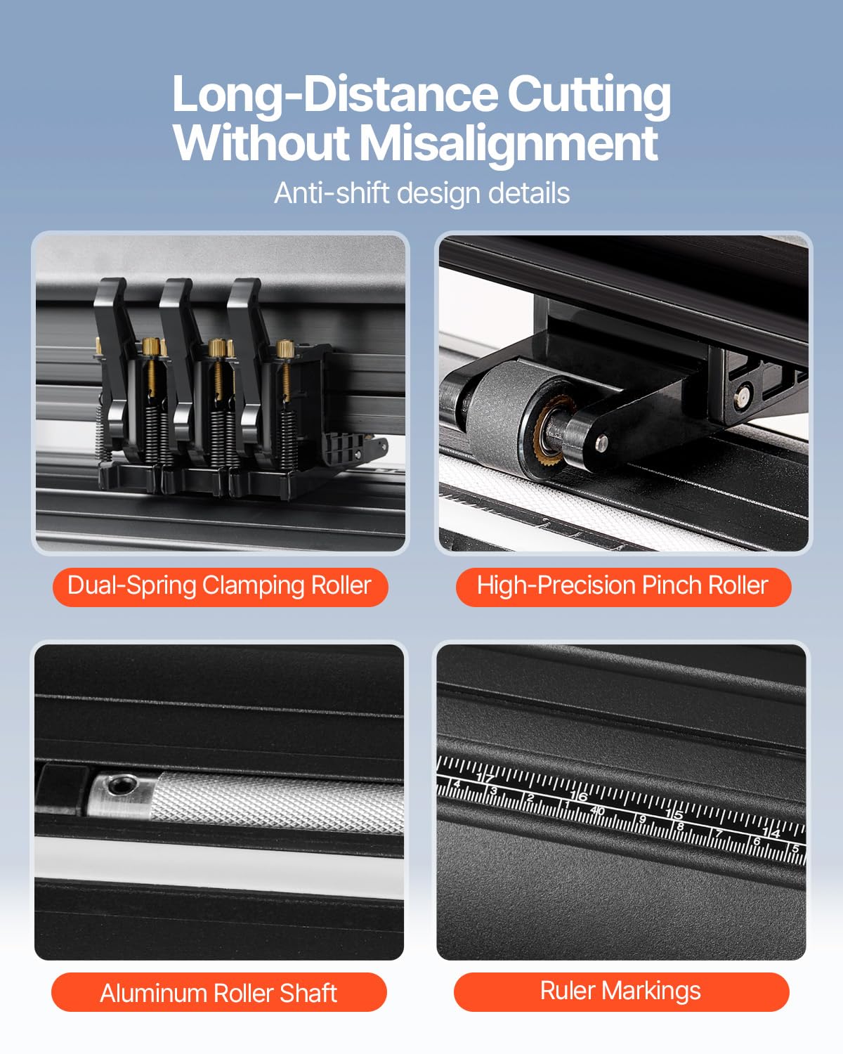 Vevor Vinyl Cutter 34Inch Bundle, Vinyl Cutter Machine Manual Vinyl Printer Lcd Display Plotter Cutter Sign Cutting With Signmas