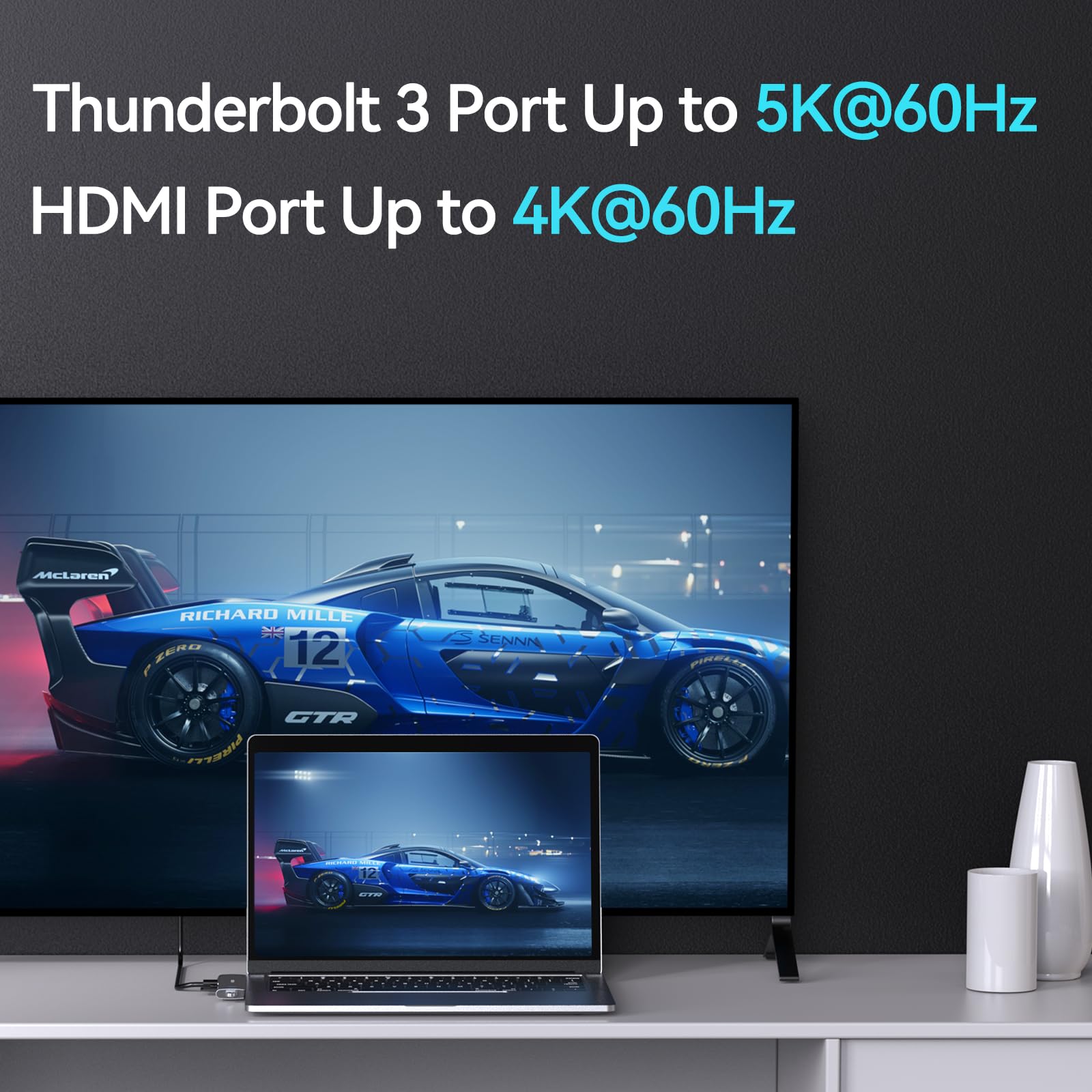 Usb C Adapter For Macbook Pro 2023 2022 2021, Macbook Pro Usb Adapter, 7 In 2 Macbook Pro Accessories For Macbook Pro/Air M1M2M3