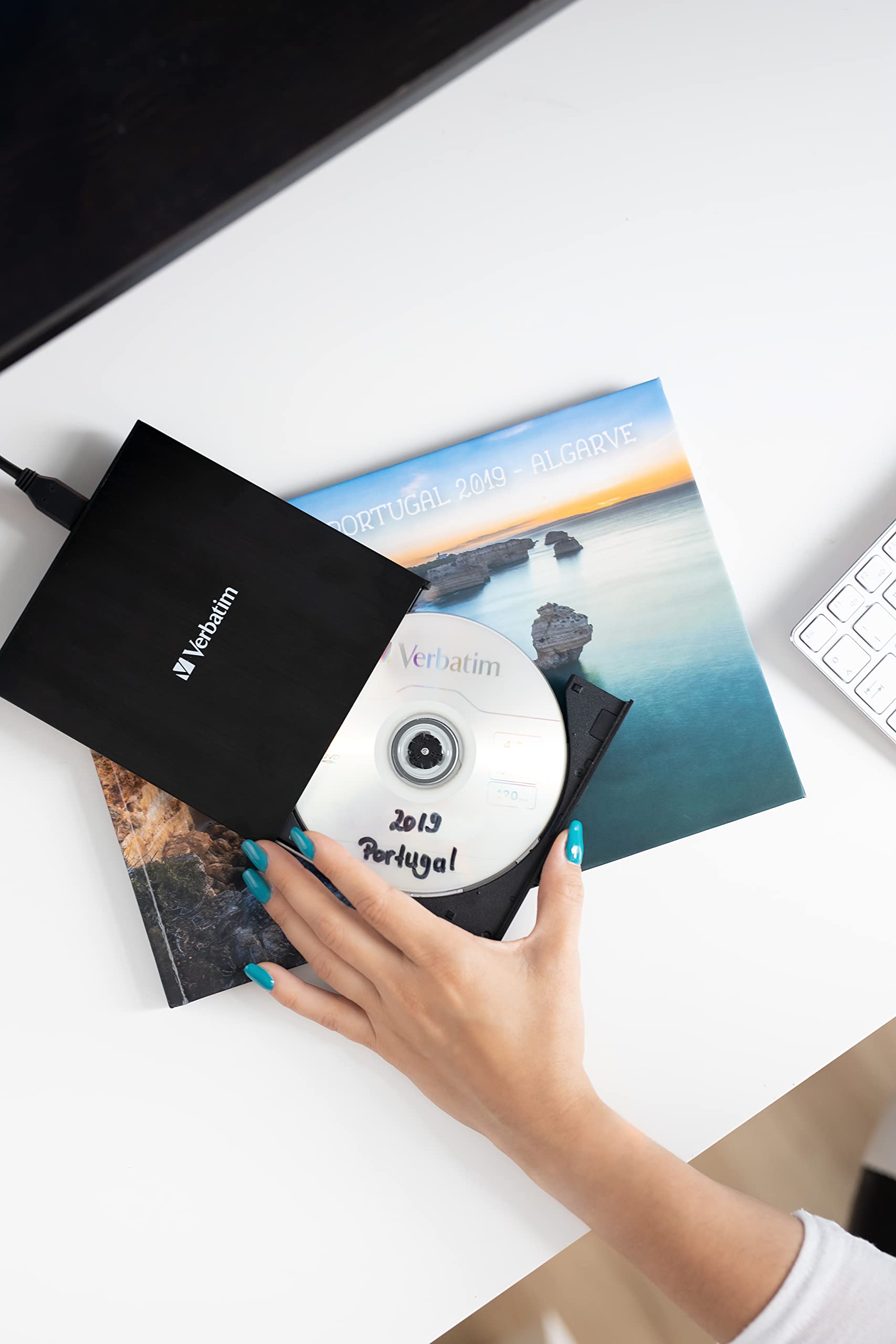 Verbatim 43889 Lecteur De Disques Optiques Blu-Ray Rw Noir