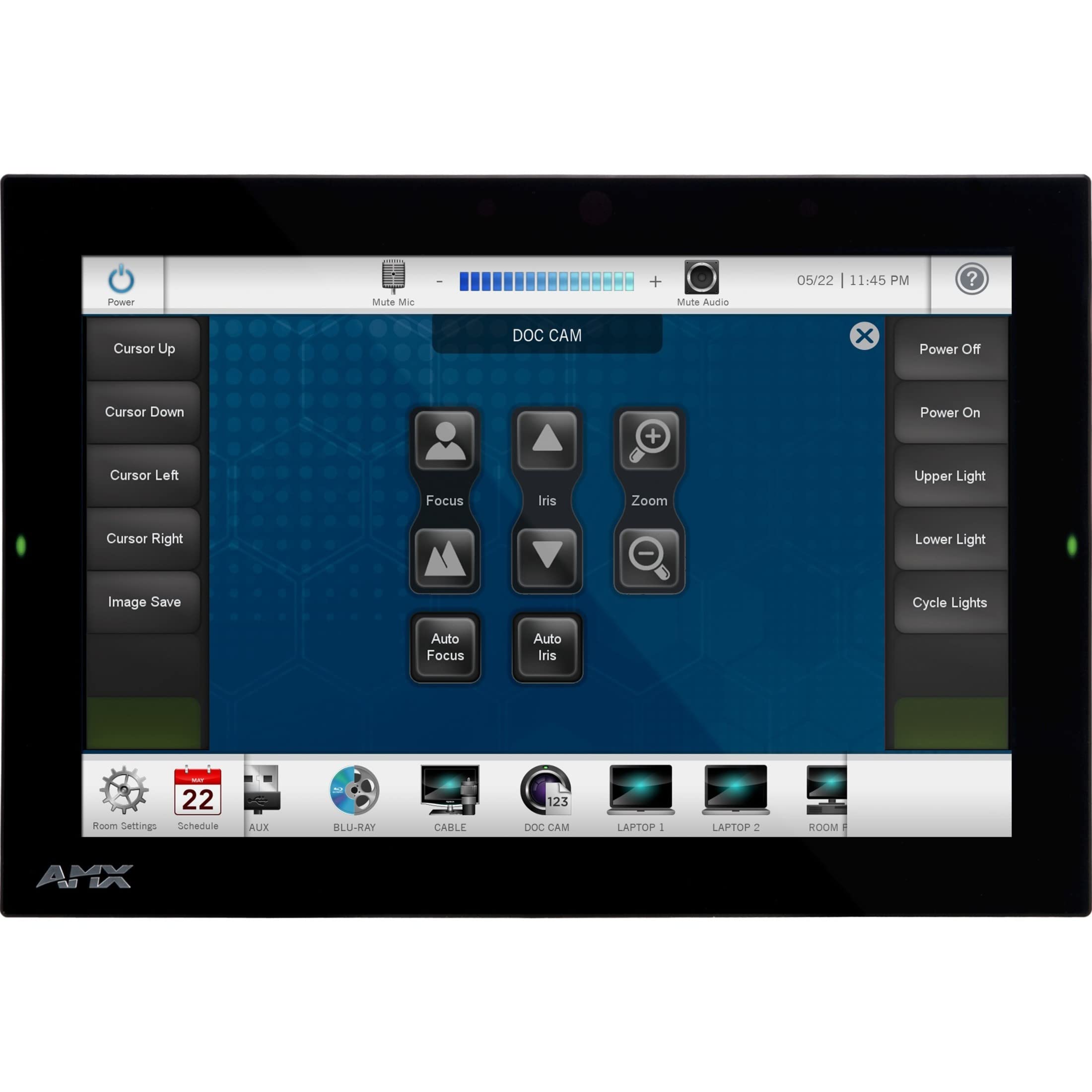 AMX 10.1 Modero G5 Wall Mount Touch Panel