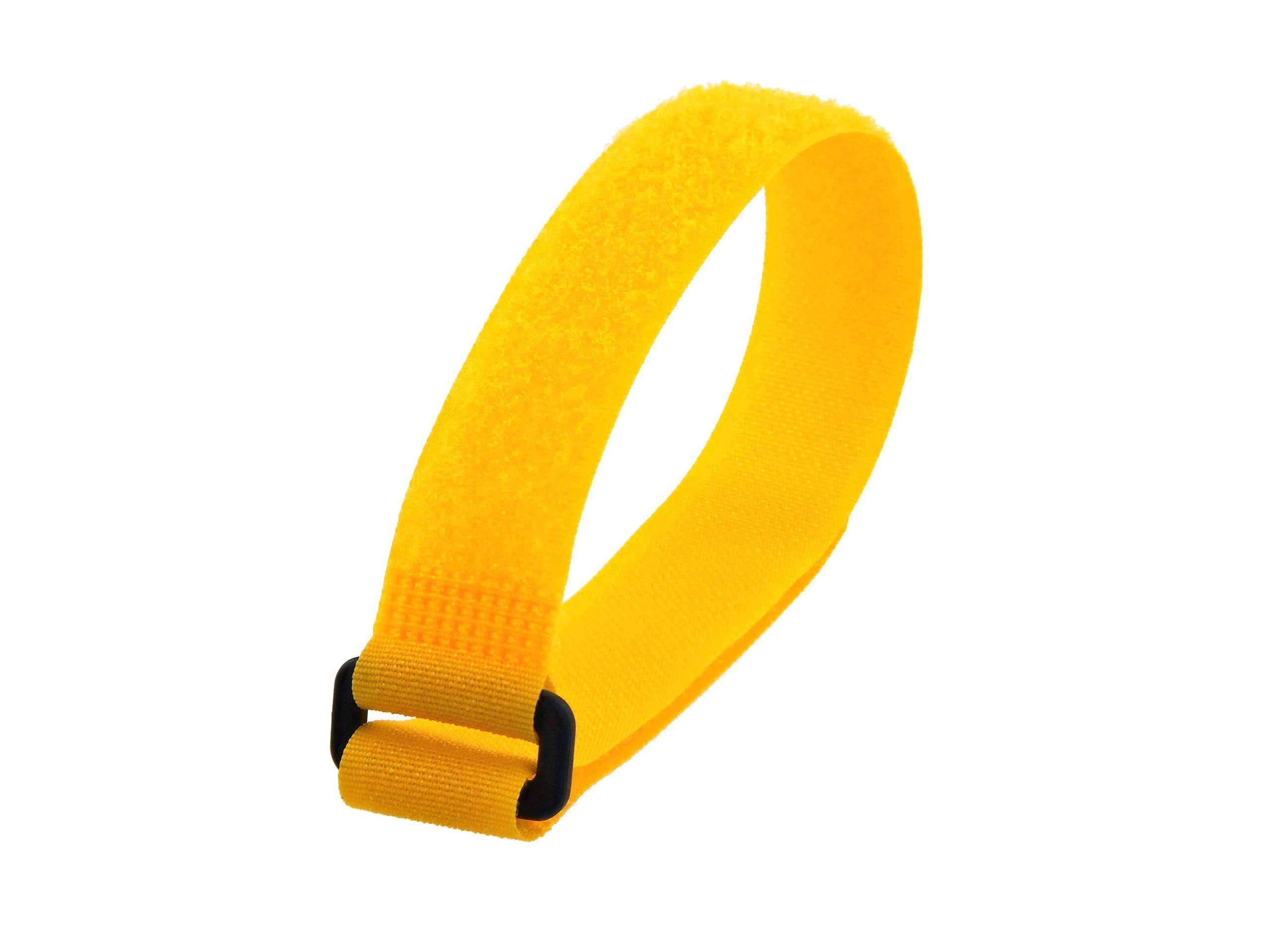 12 Inch Yellow Cinch Strap - 5 Pack