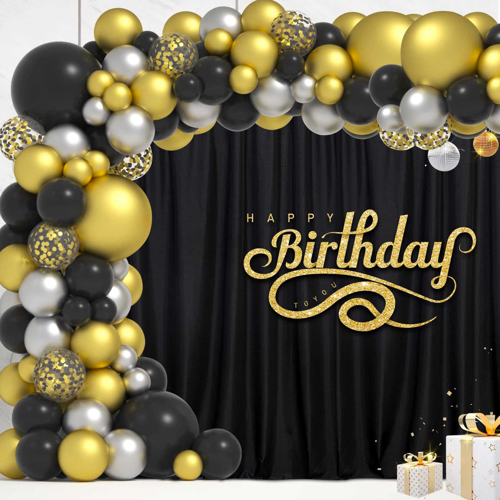 Black Backdrop Curtain For Party Black Background Curtains Rod Pocket Backdrop Drapes Panels Fabric Curtain Backdrop Black Birth