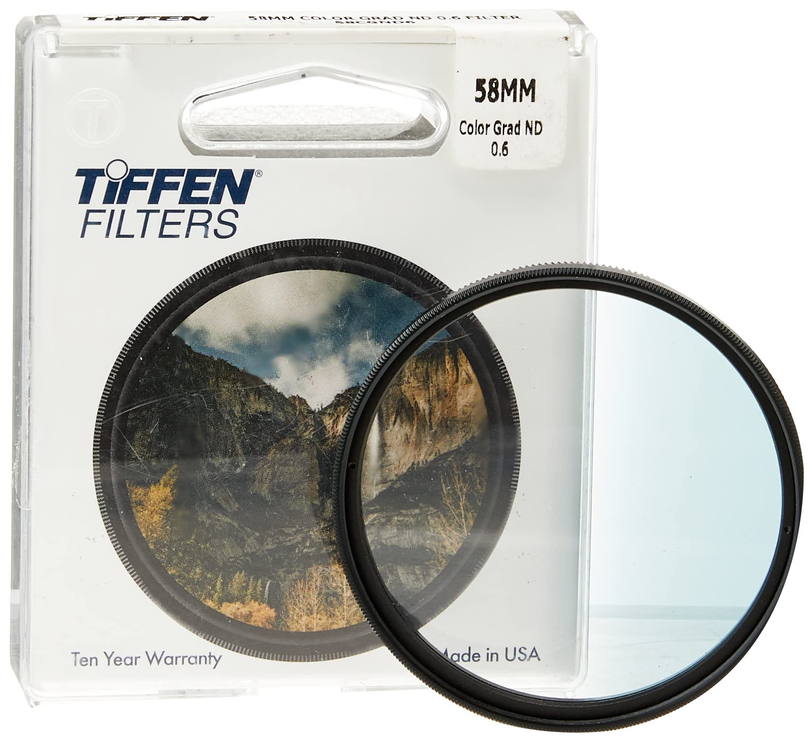 Tiffen 58Mm Color Graduated Neutral Density 0.6 Filter